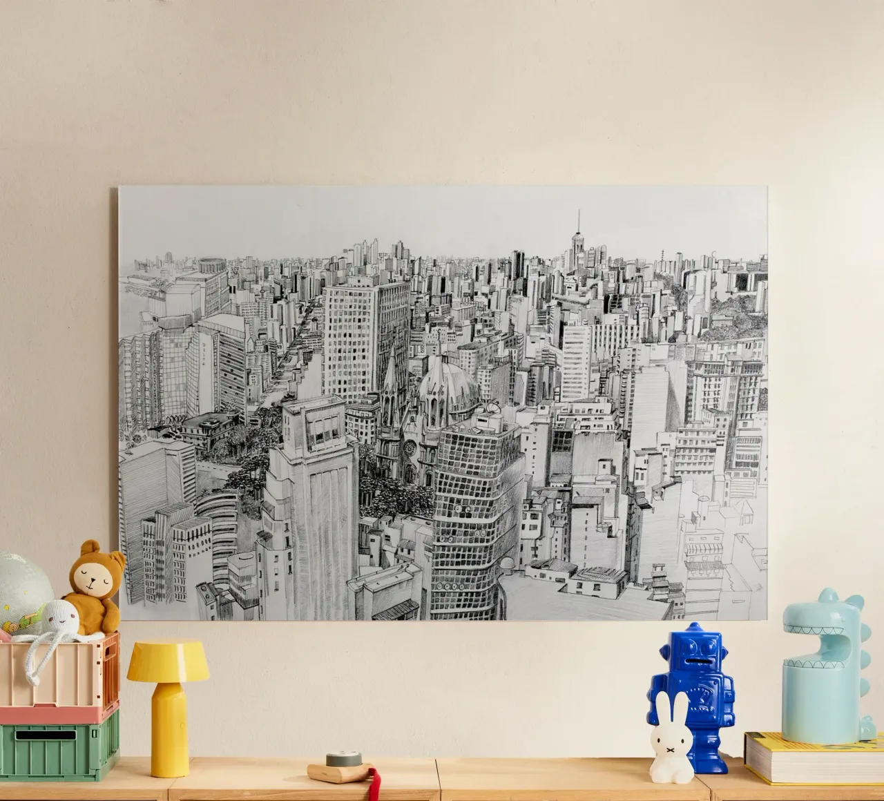 Outside the city plexiglass da Alex Egea