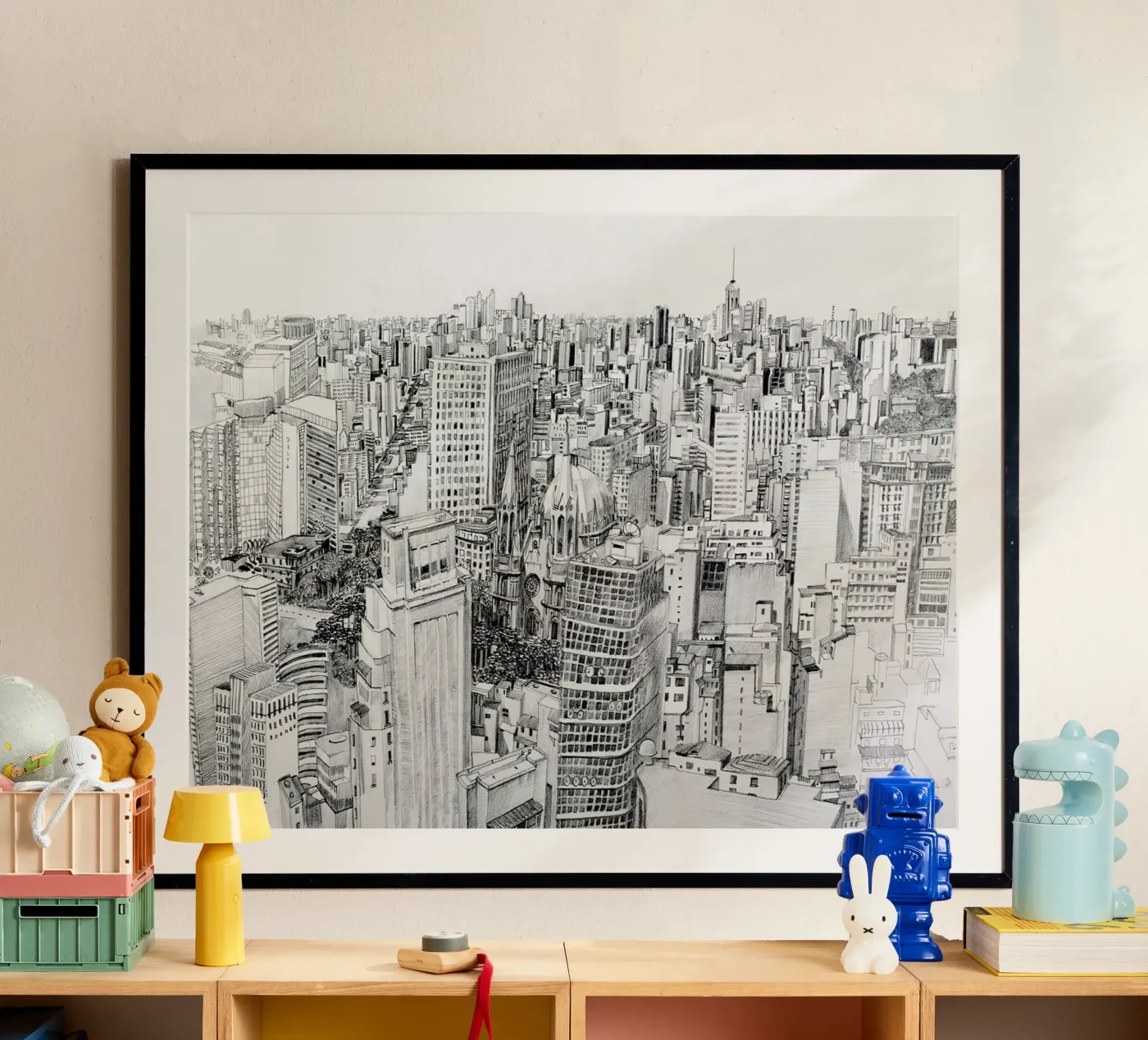 Outside the city poster da Alex Egea