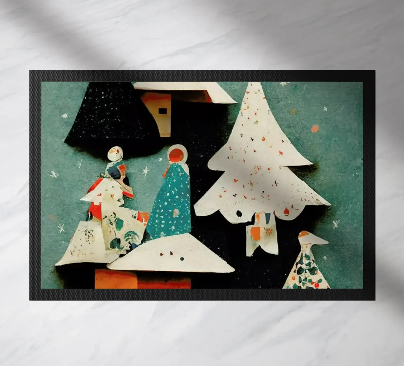 Paper Cut Pine Trees zerbino da treechild