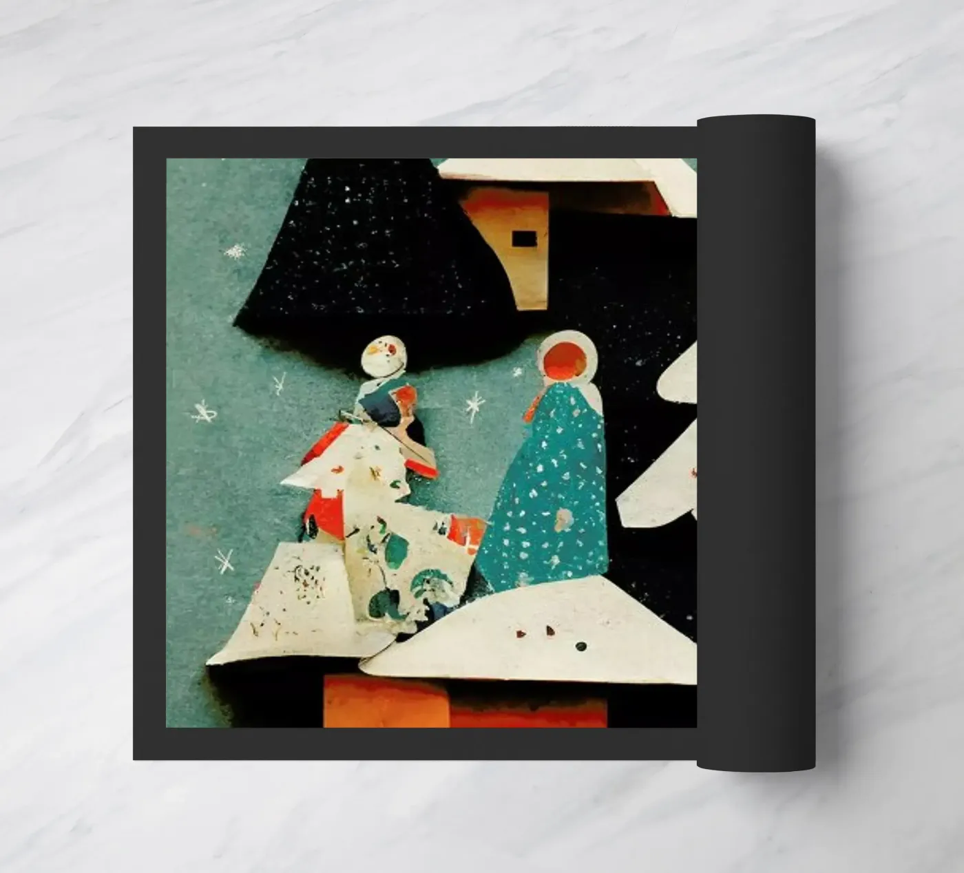 Paper Cut Pine Trees zerbino da treechild