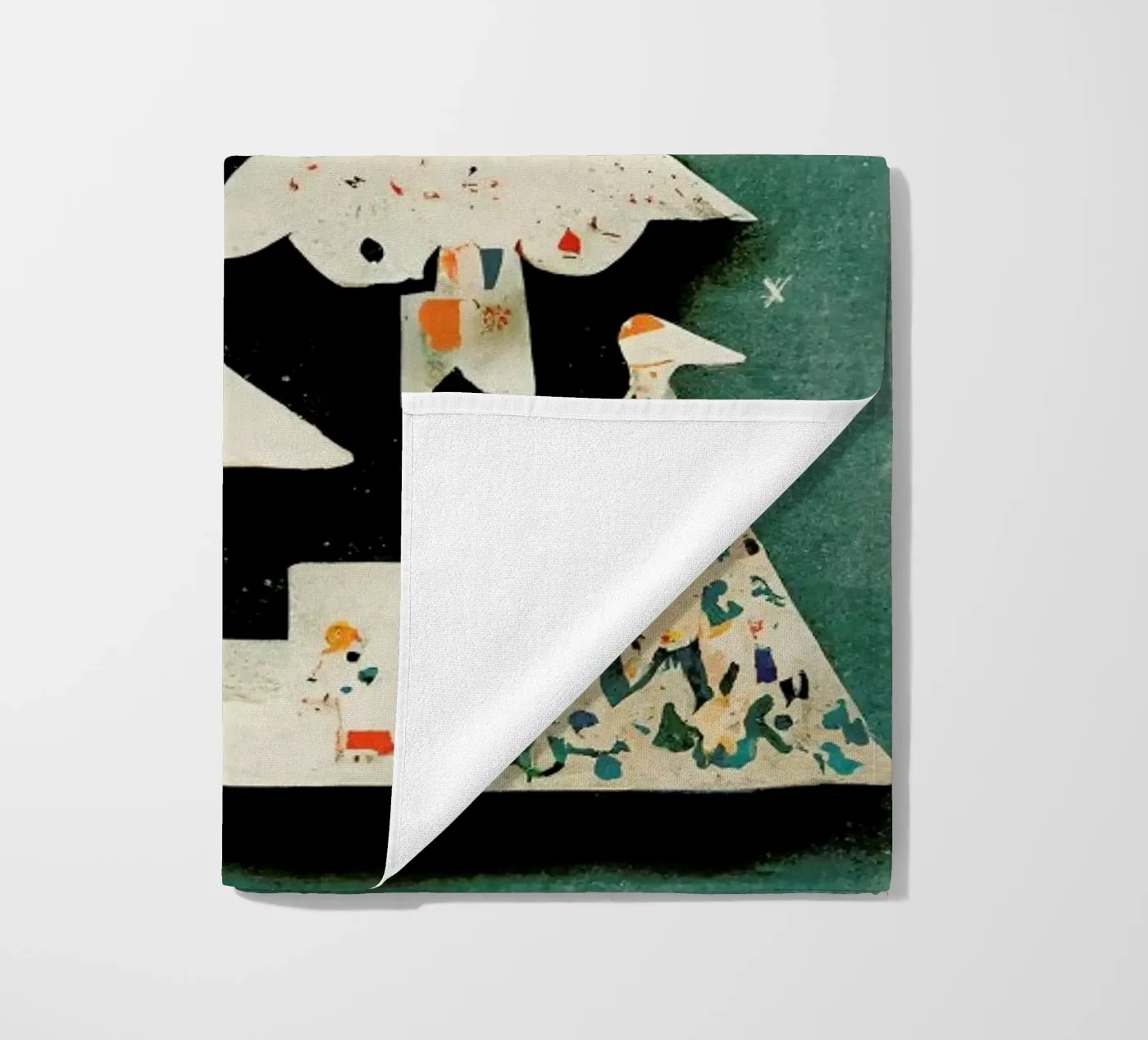 Paper Cut Pine Trees telo mare da treechild