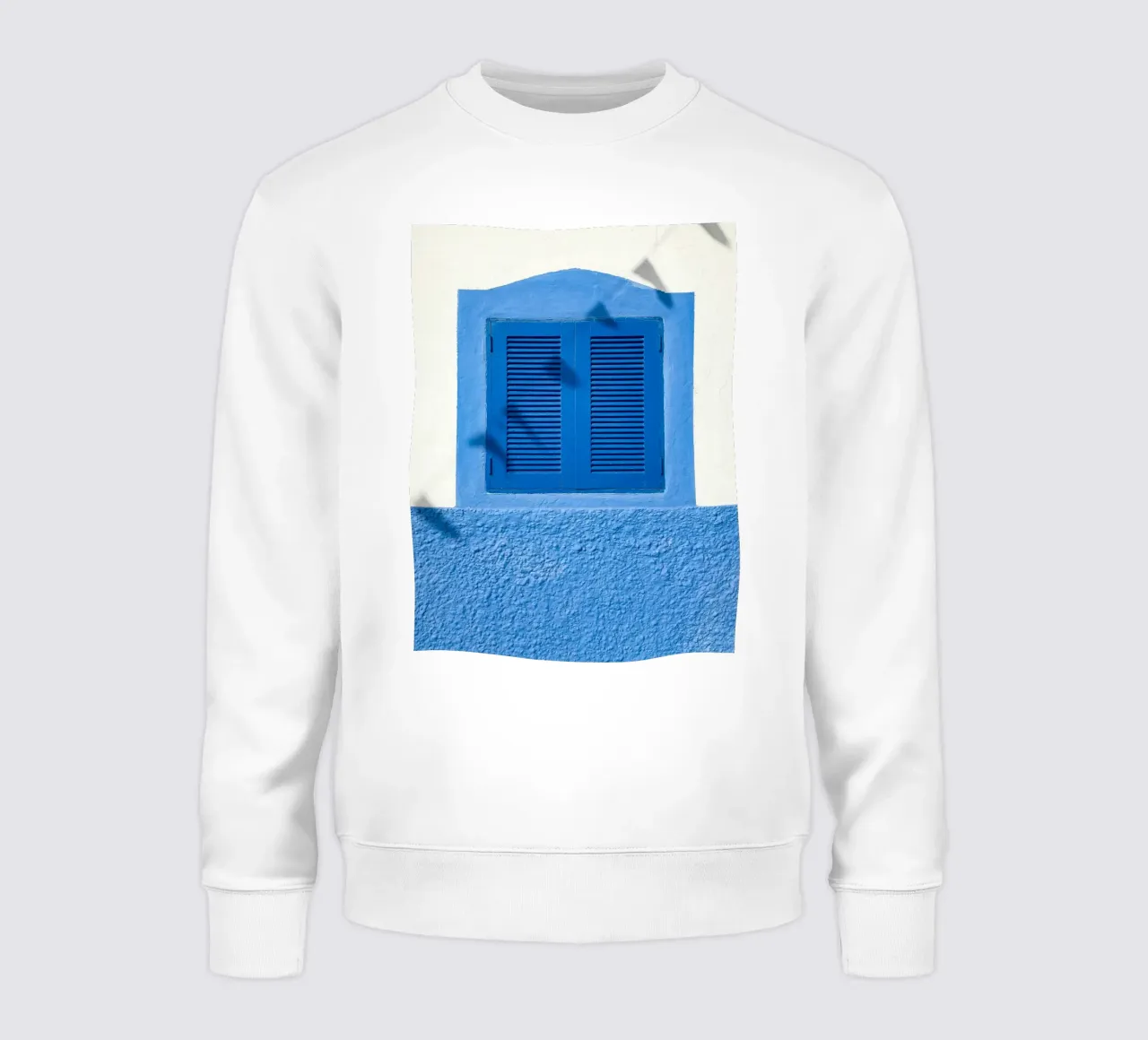 clean lines window sweatshirt by Bleu