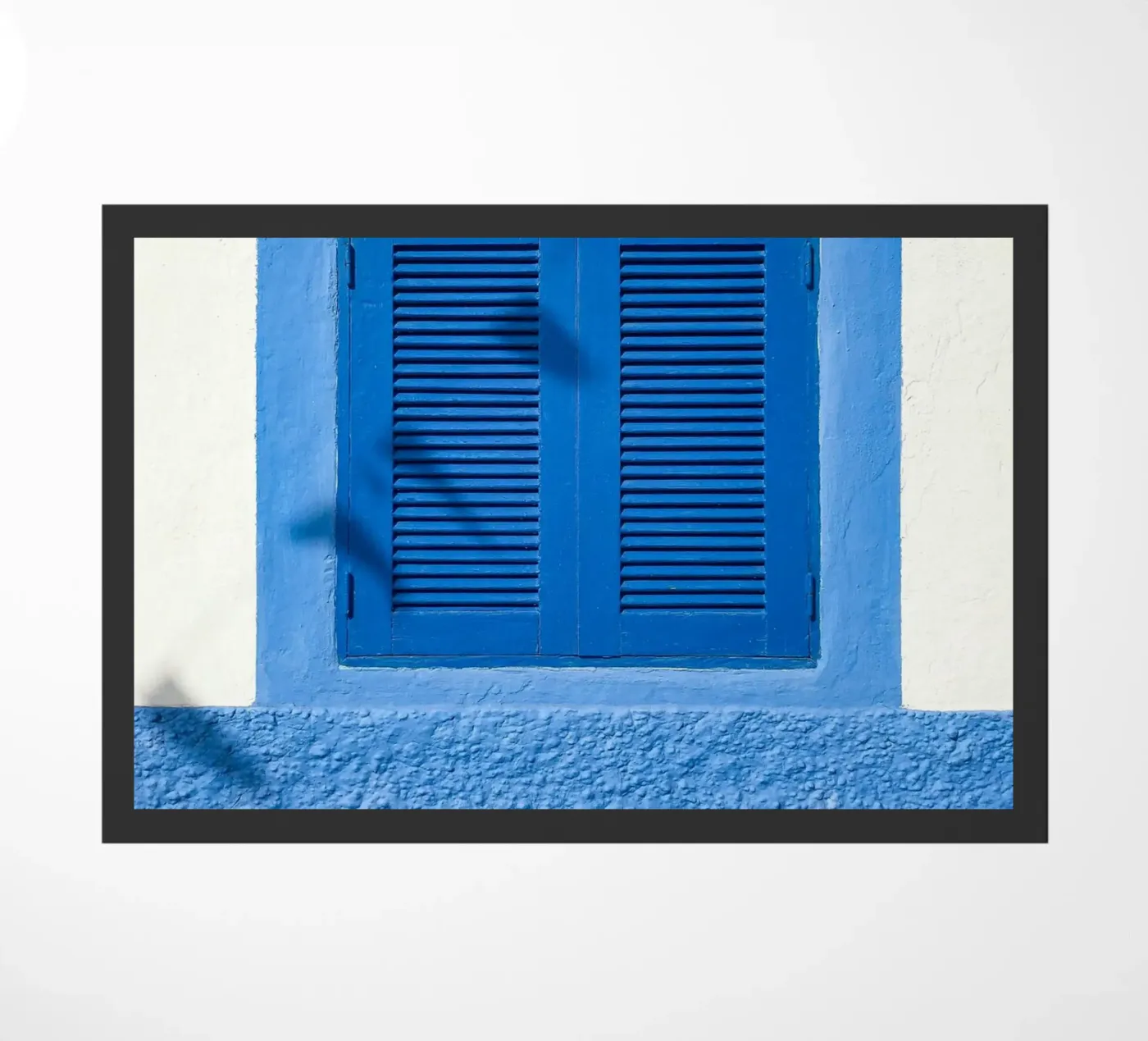 clean lines window Fußmatte von Bleu