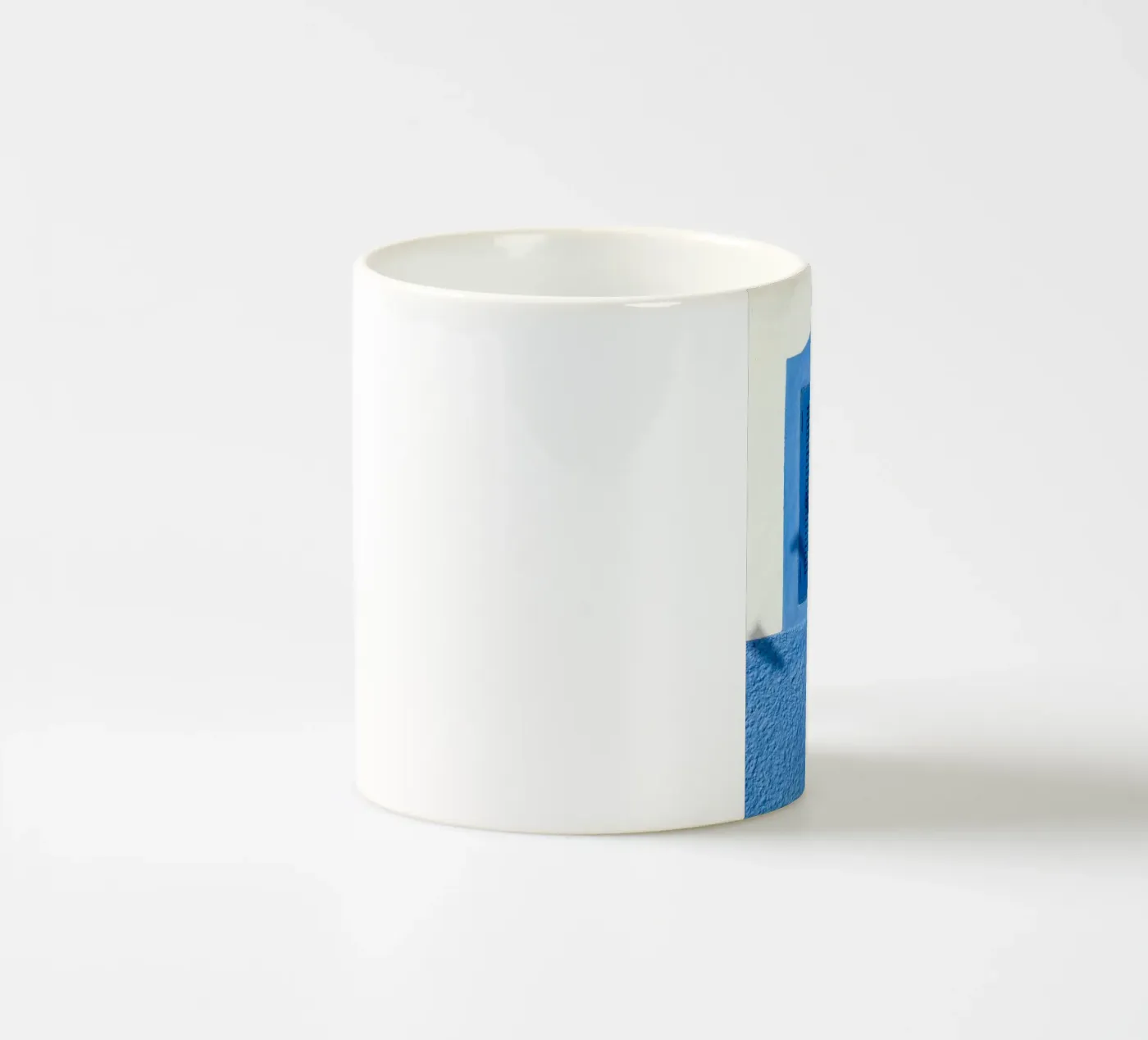 clean lines window ceramic mug by Bleu