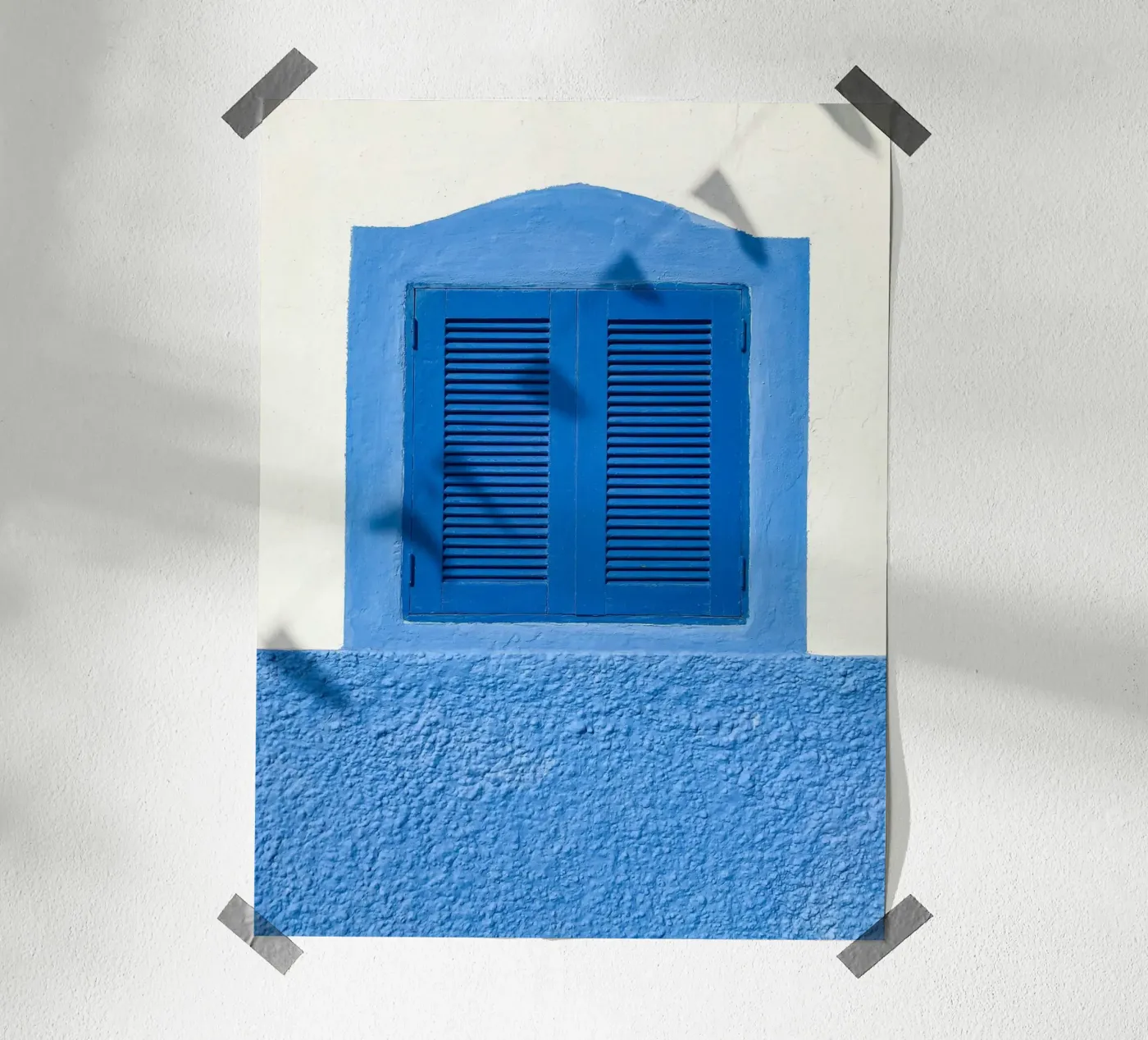 clean lines window poster by Bleu