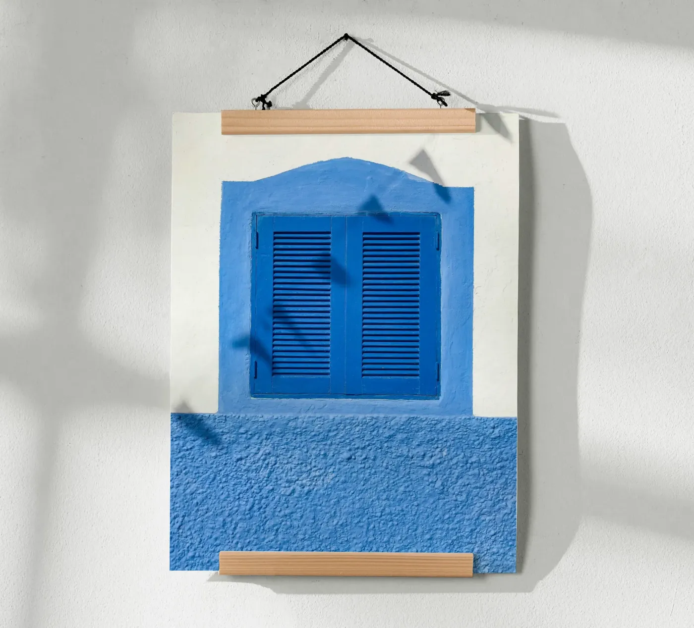 clean lines window poster by Bleu