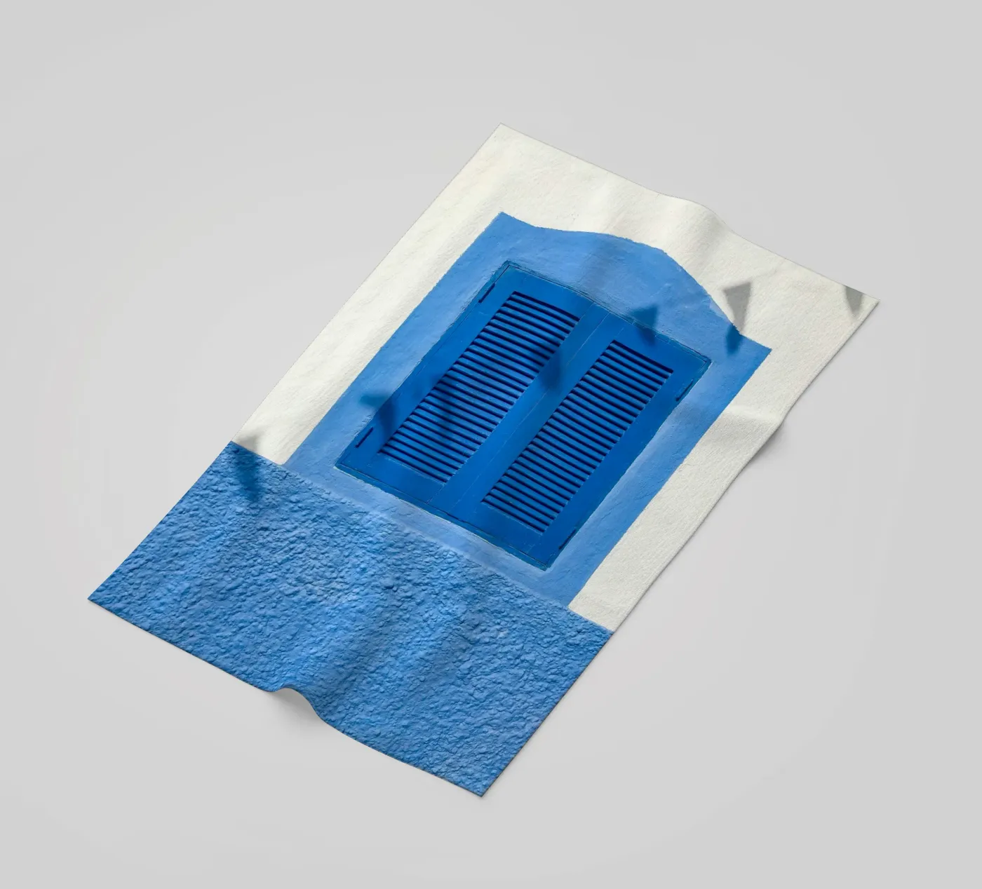 finestra dalle linee pulite telo mare da Bleu
