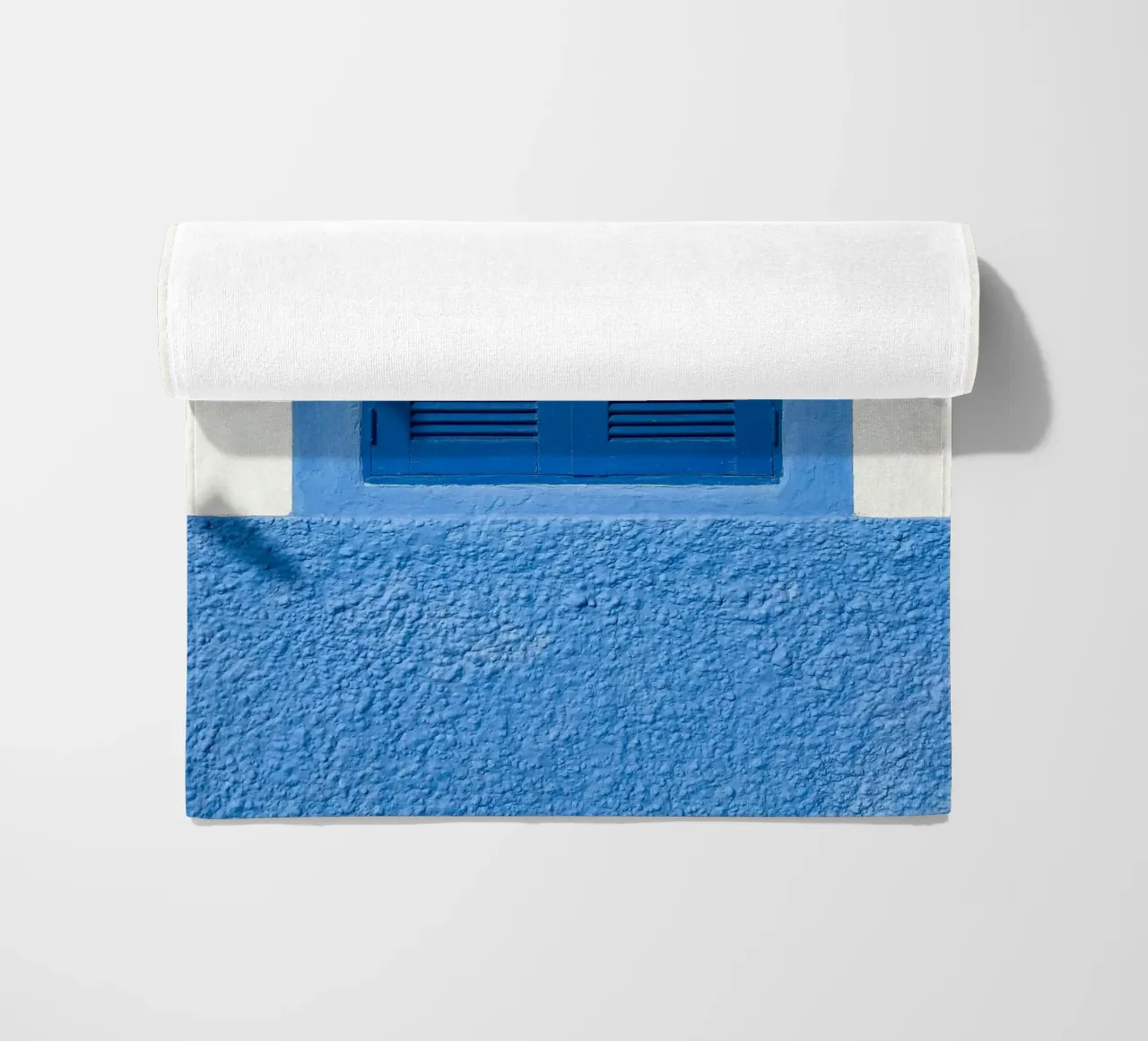 clean lines window beach towel by Bleu