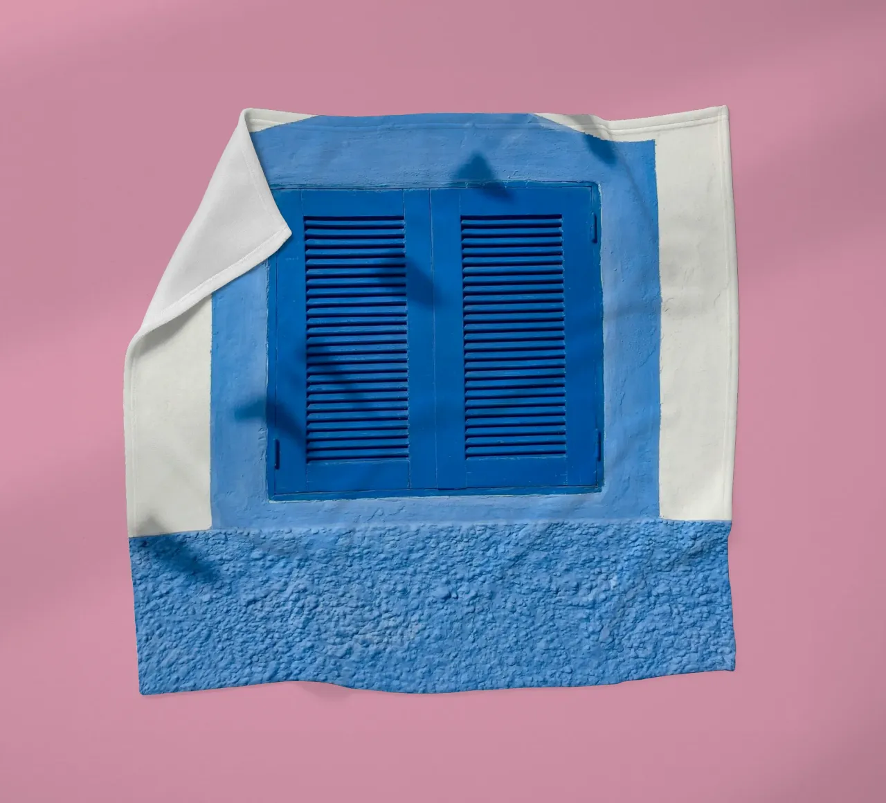 clean lines window Fleecedecke von Bleu