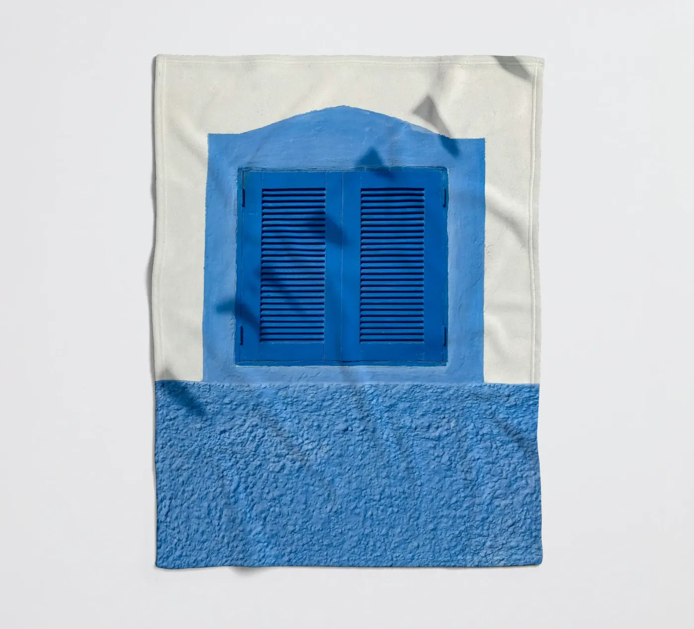 clean lines window fleece blanket by Bleu