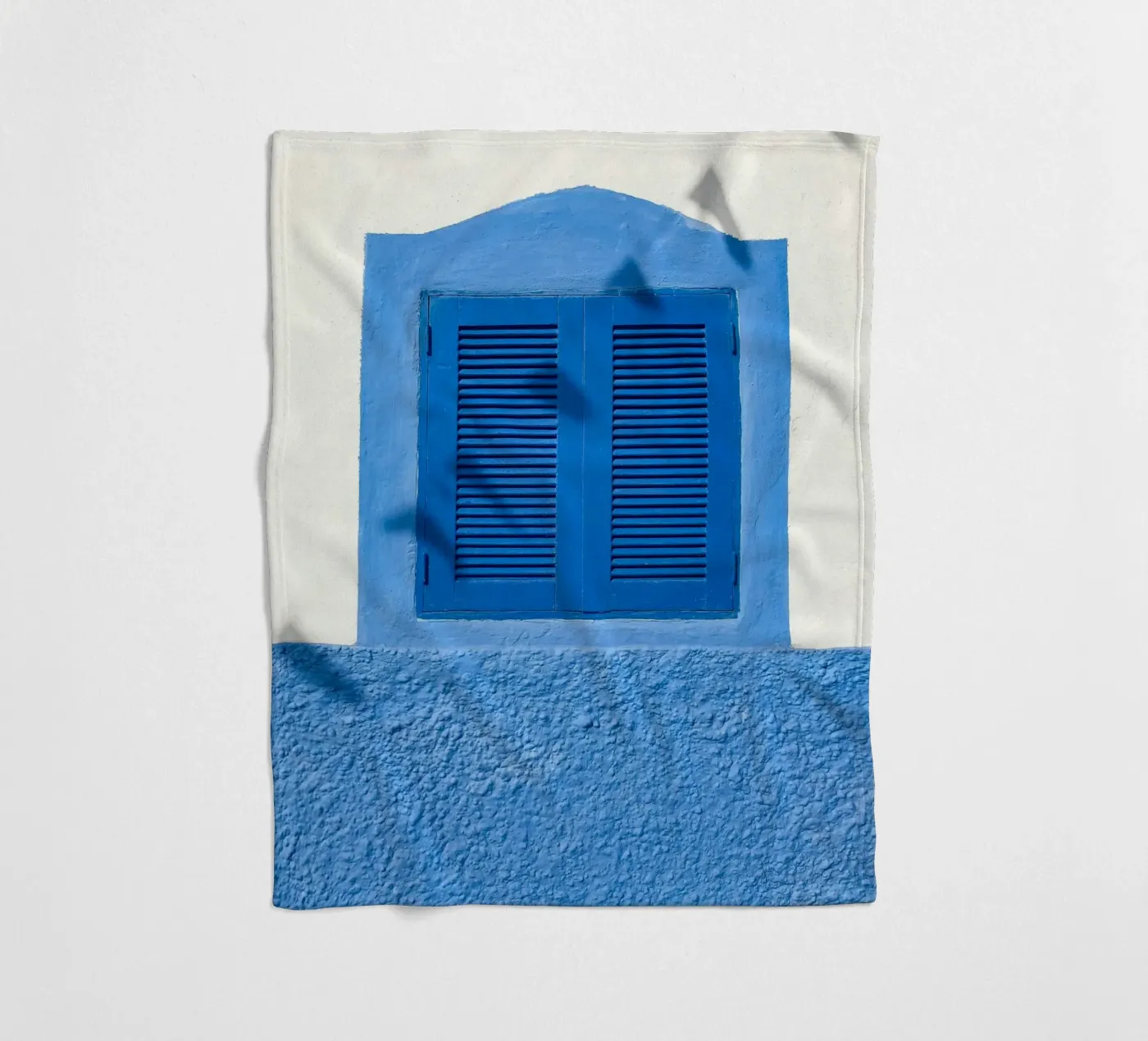 clean lines window fleece blanket by Bleu