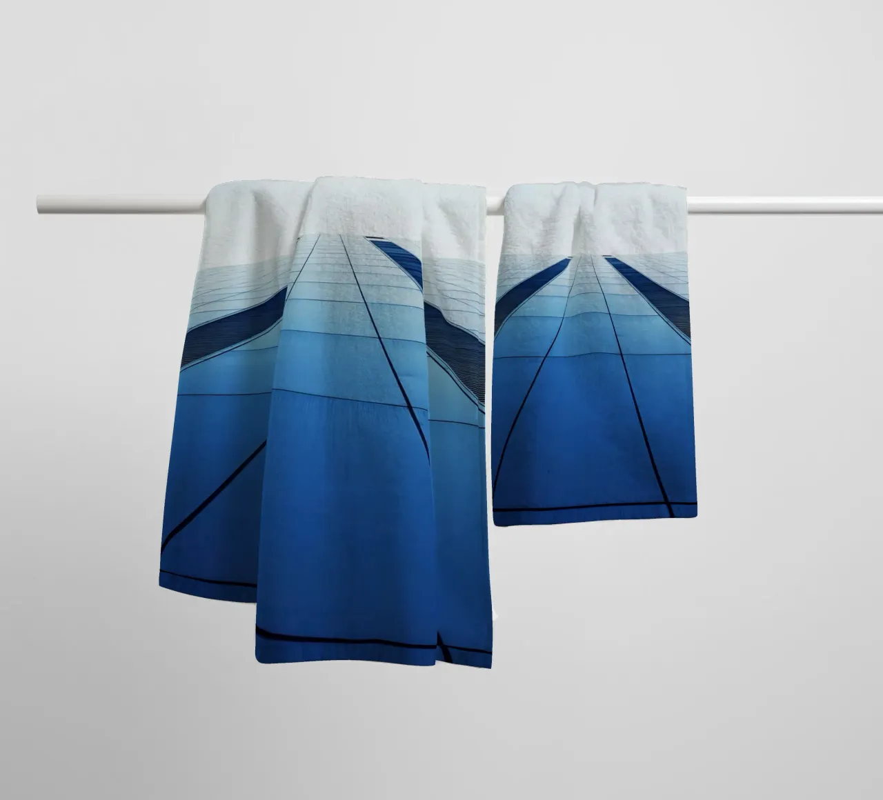 architecture sky towel by Bleu