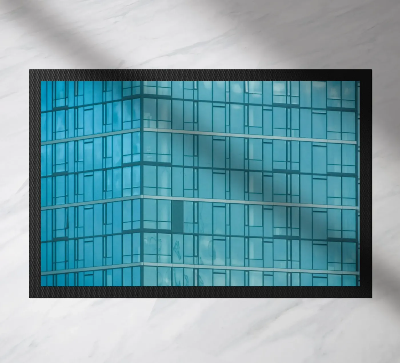 building finity doormat by Bleu