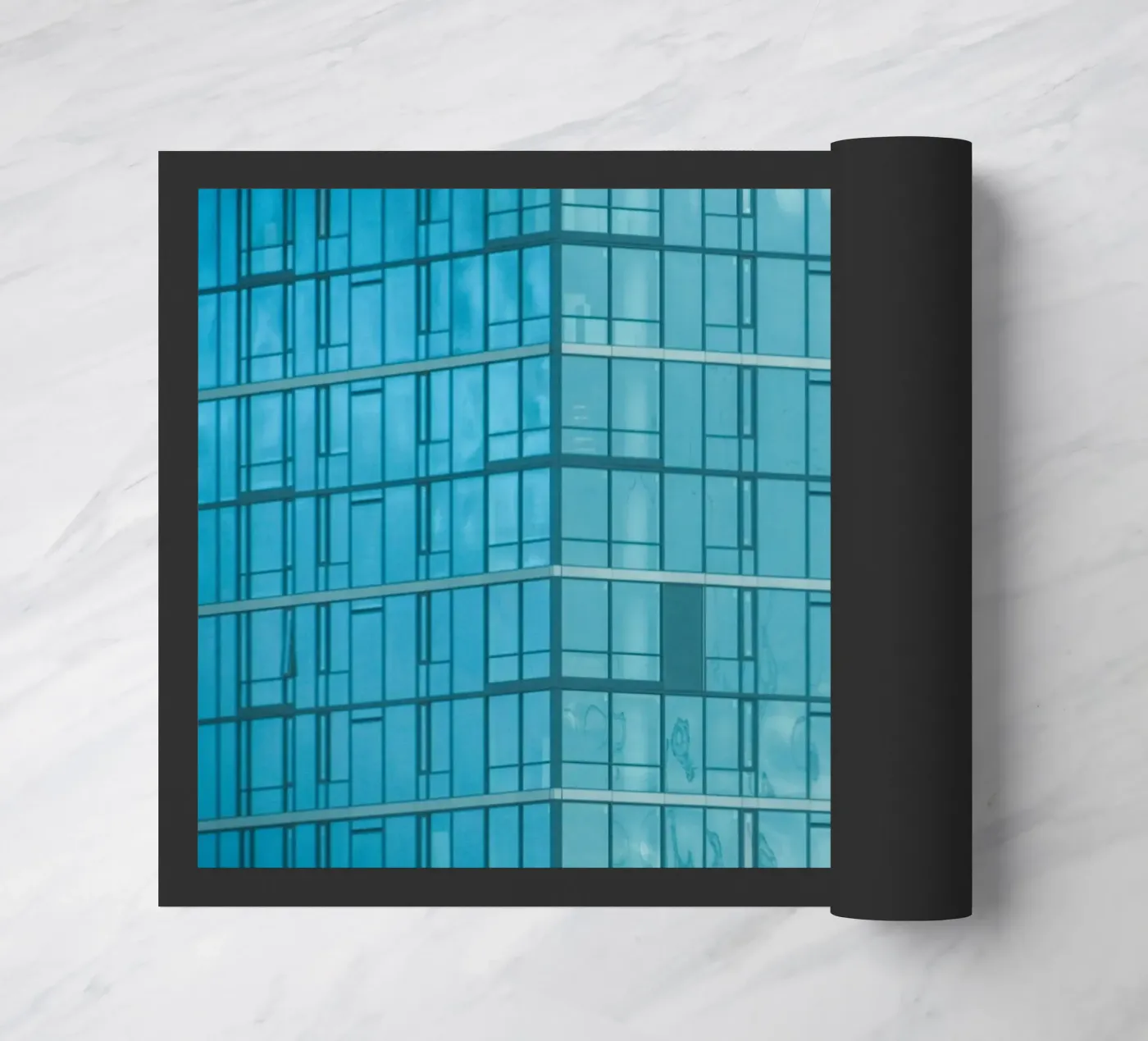 building finity doormat by Bleu