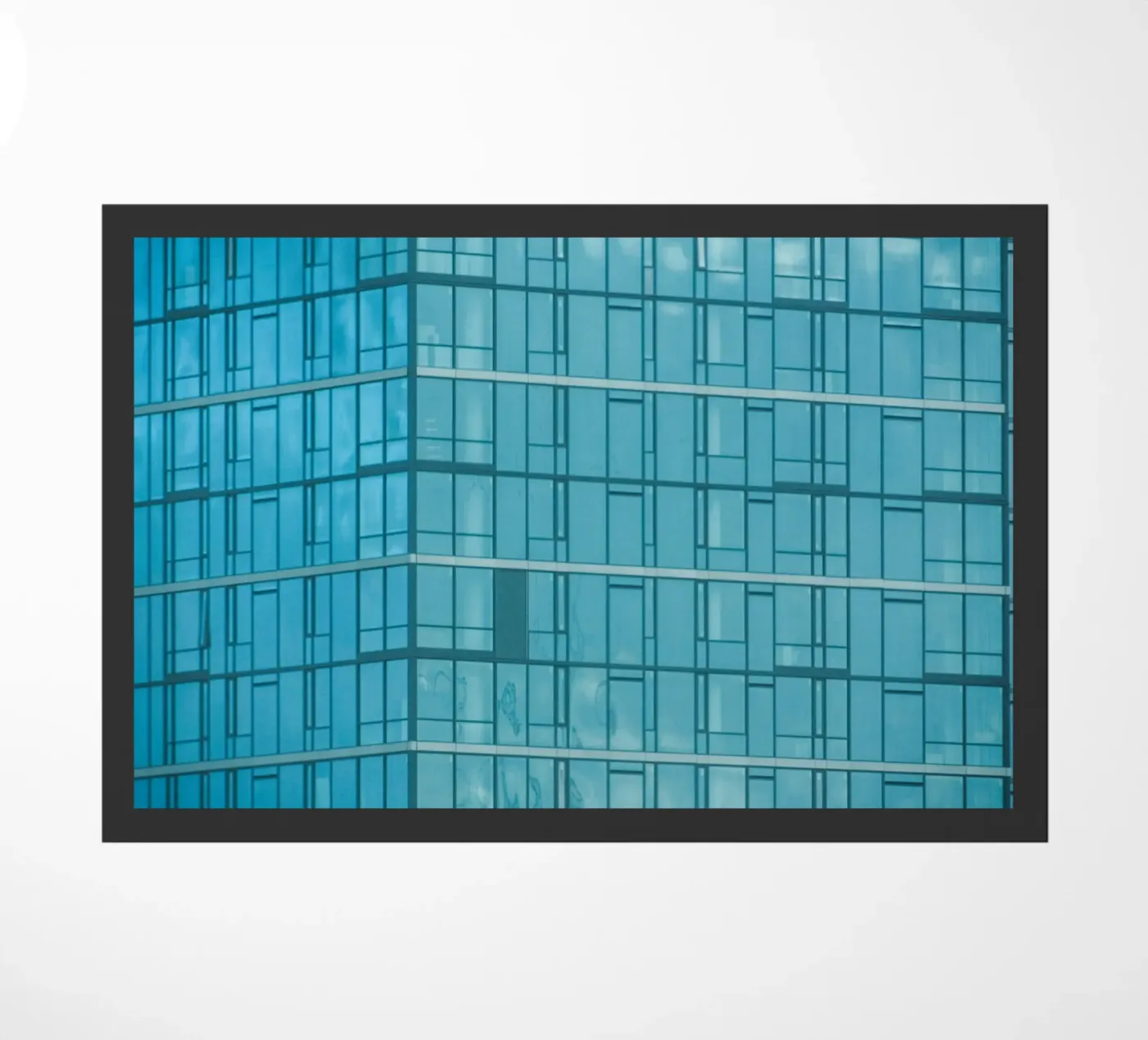 building finity doormat by Bleu