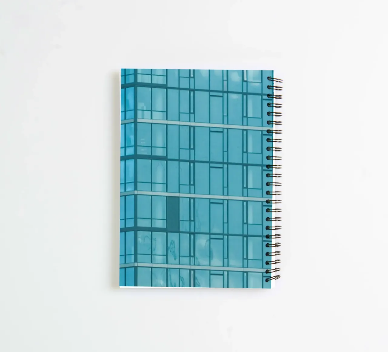 building finity spiral notebook by Bleu