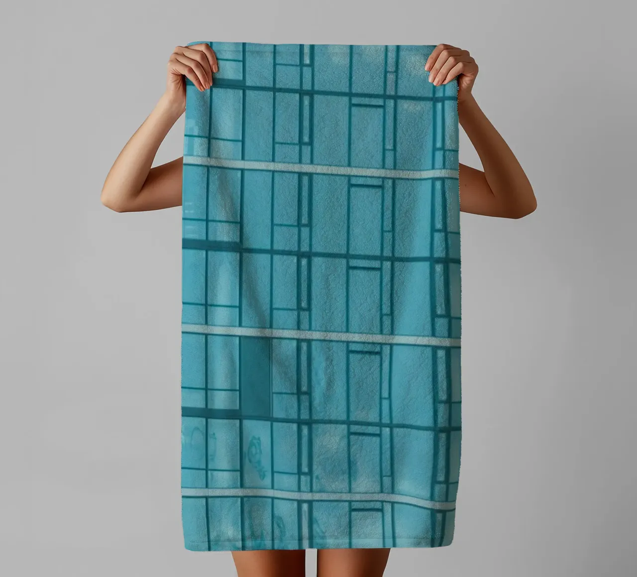 Gebäudefinität Handtuch von Bleu