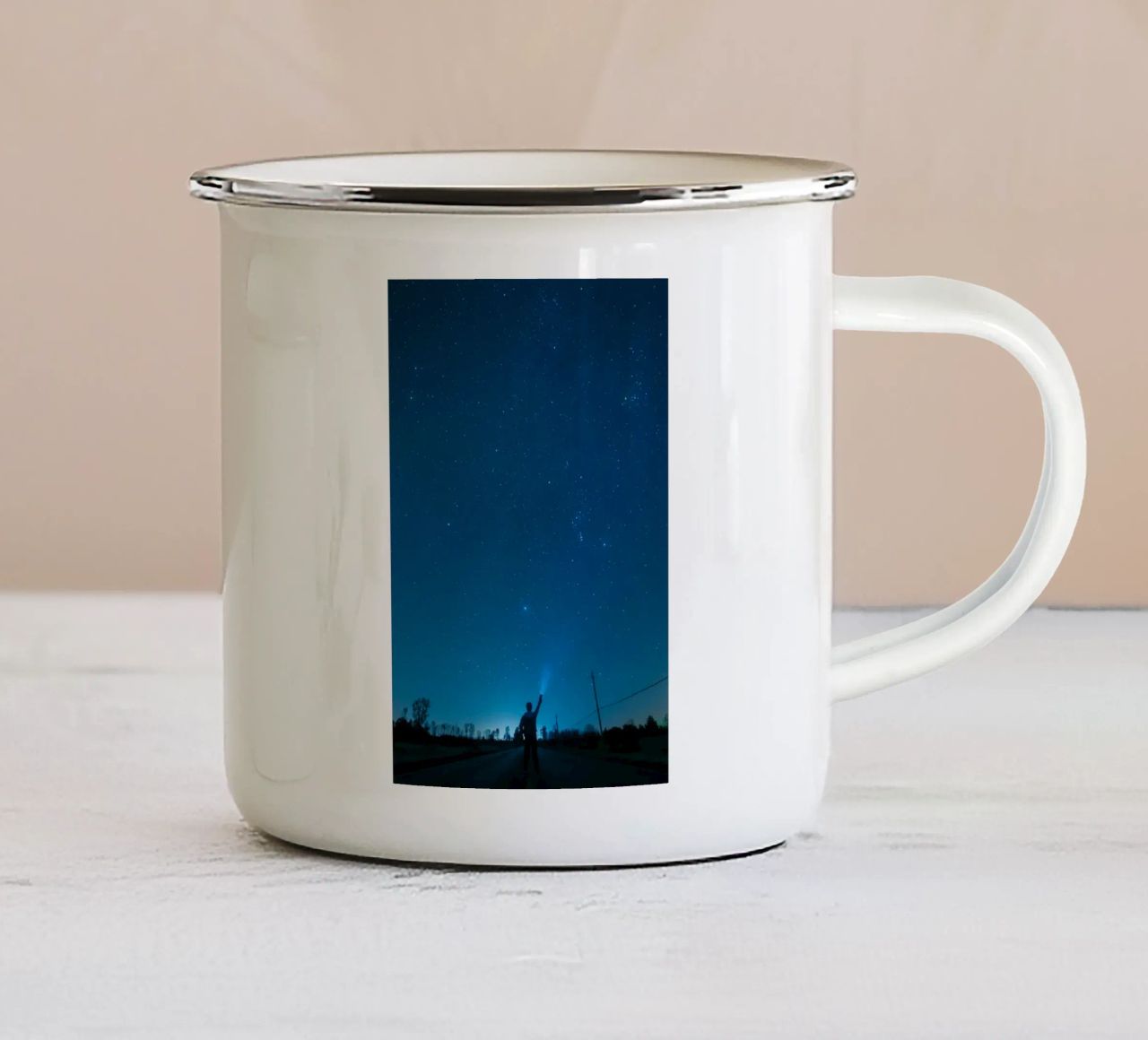 stelle celesti tazza in smalto da Bleu