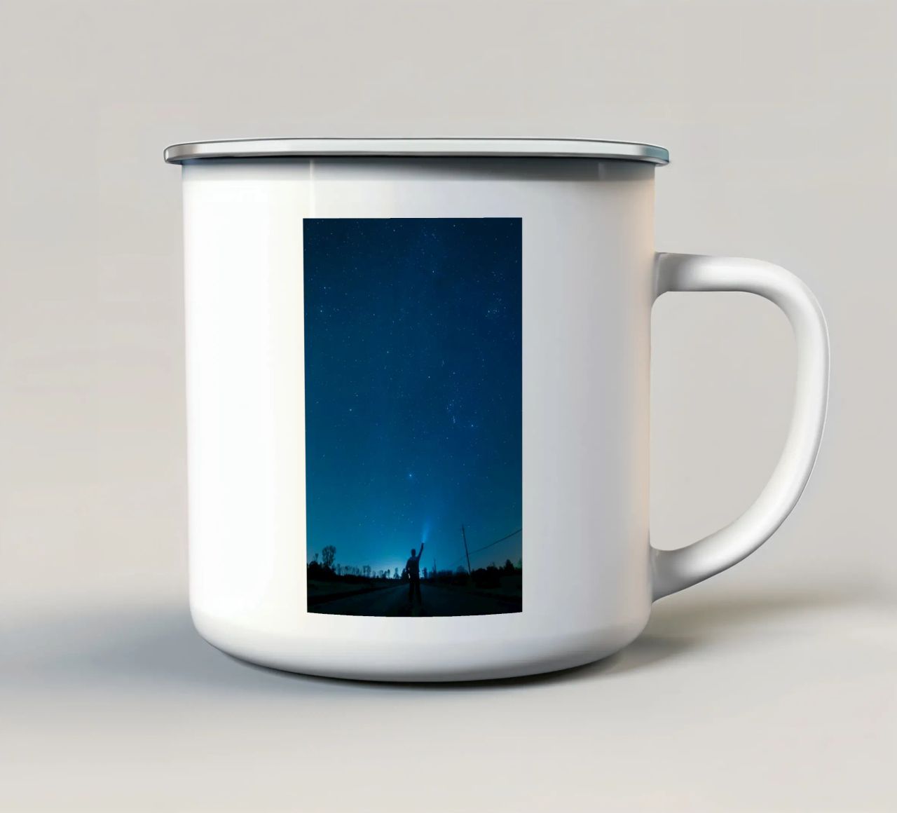 stelle celesti tazza in smalto da Bleu