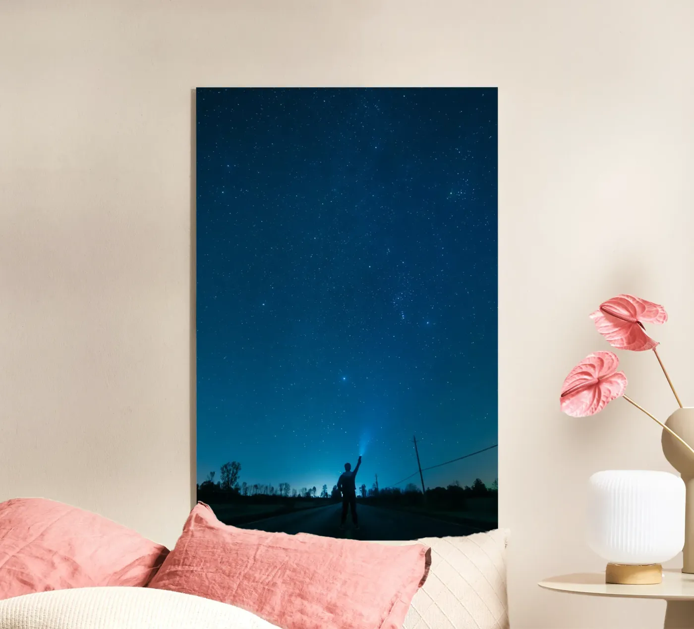 celestial stars acrylic glass by Bleu