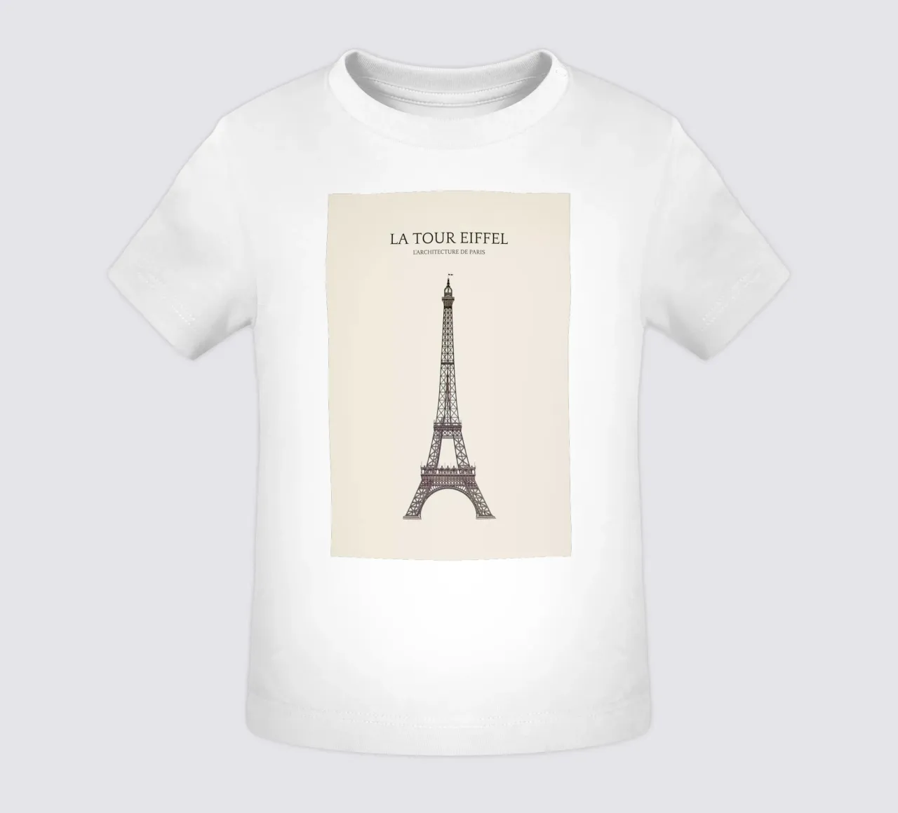 La Tour Eiffel maglietta neonato da Vintage by JUNIQE