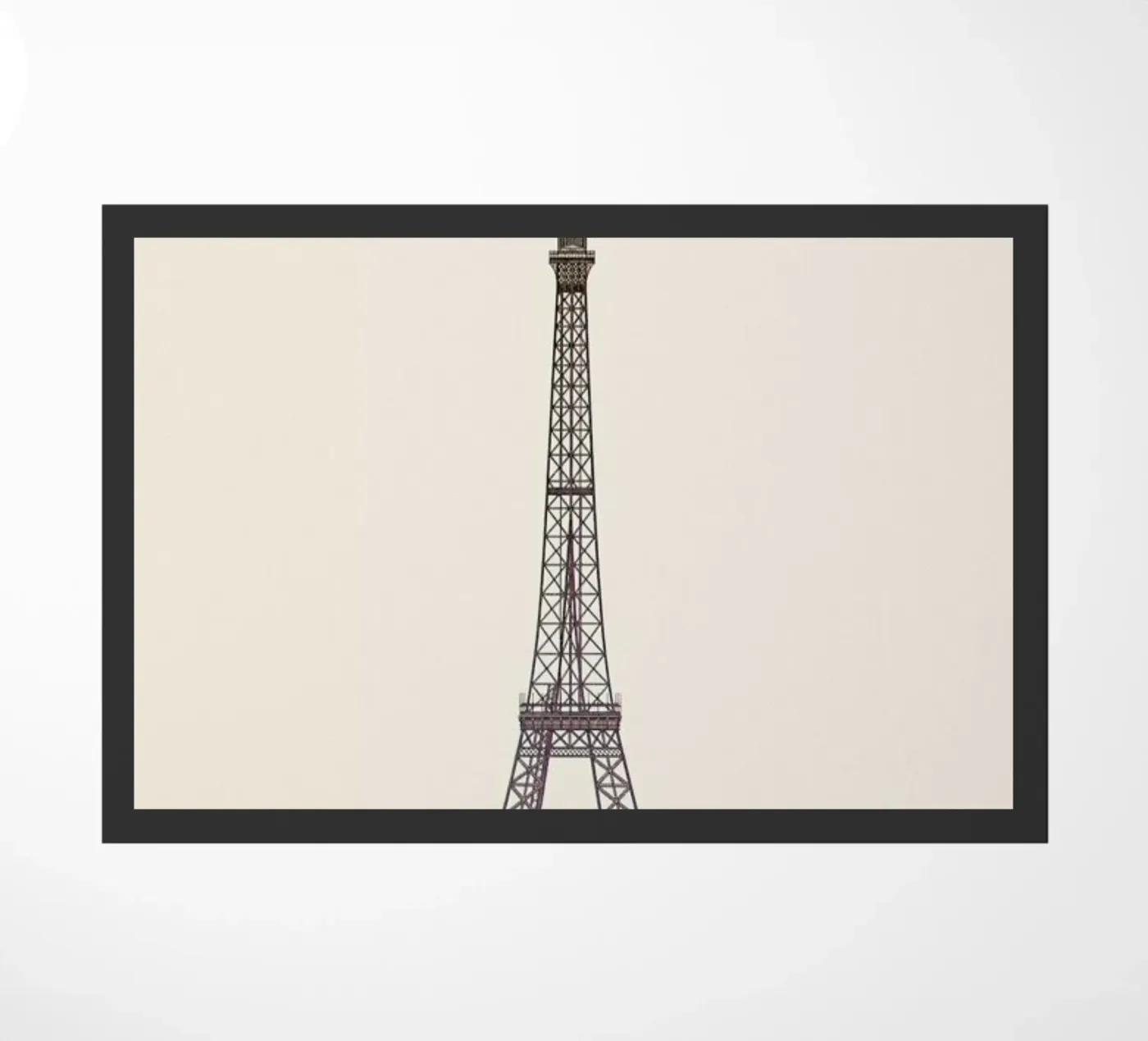 La Tour Eiffel deurmat van Vintage by JUNIQE
