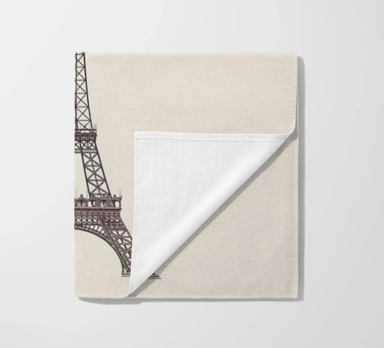 La Tour Eiffel telo mare da Vintage by JUNIQE