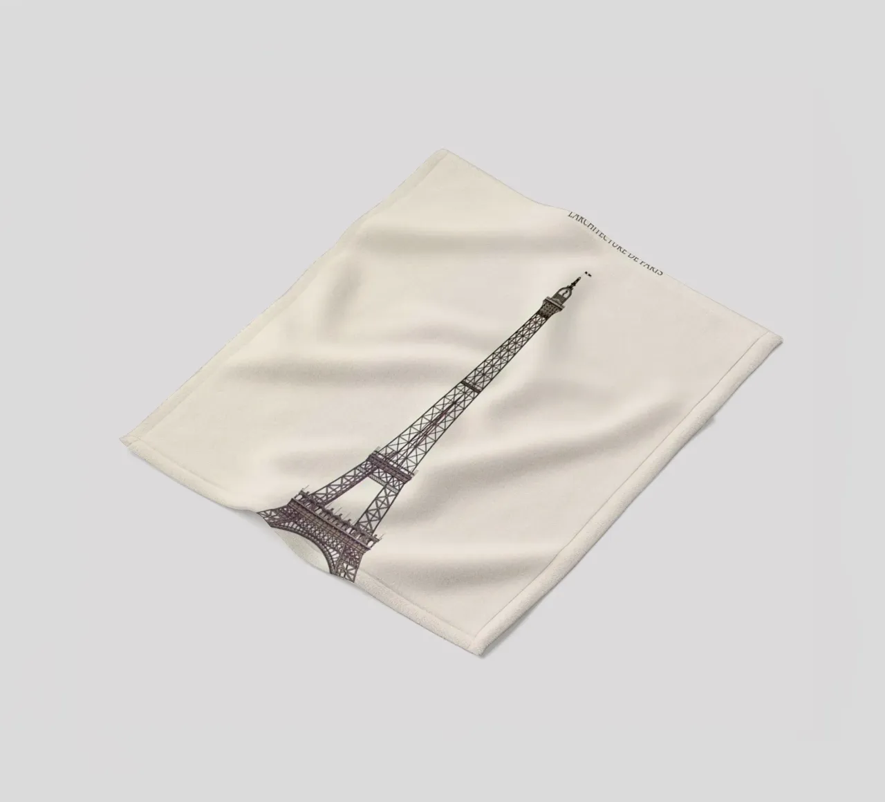La Tour Eiffel coperta in pile da Vintage by JUNIQE