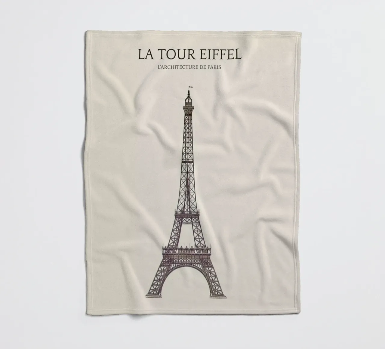 La Tour Eiffel coperta in pile da Vintage by JUNIQE
