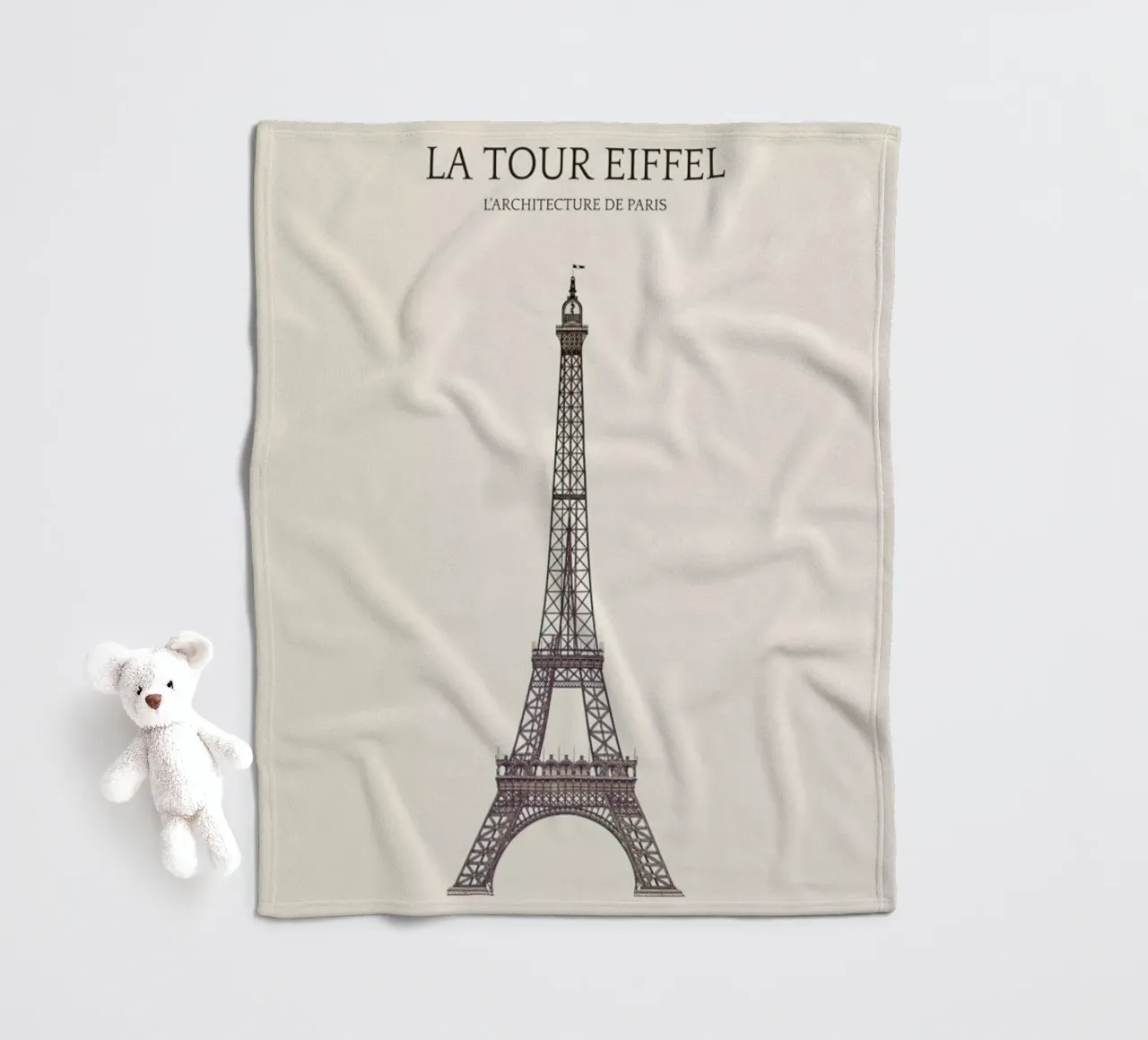 La Tour Eiffel coperta in pile da Vintage by JUNIQE