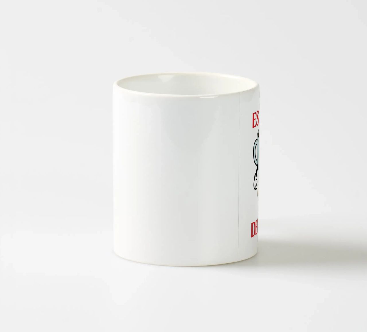 More Espresso, Less Depresso, tazza in ceramica da Art of Saying