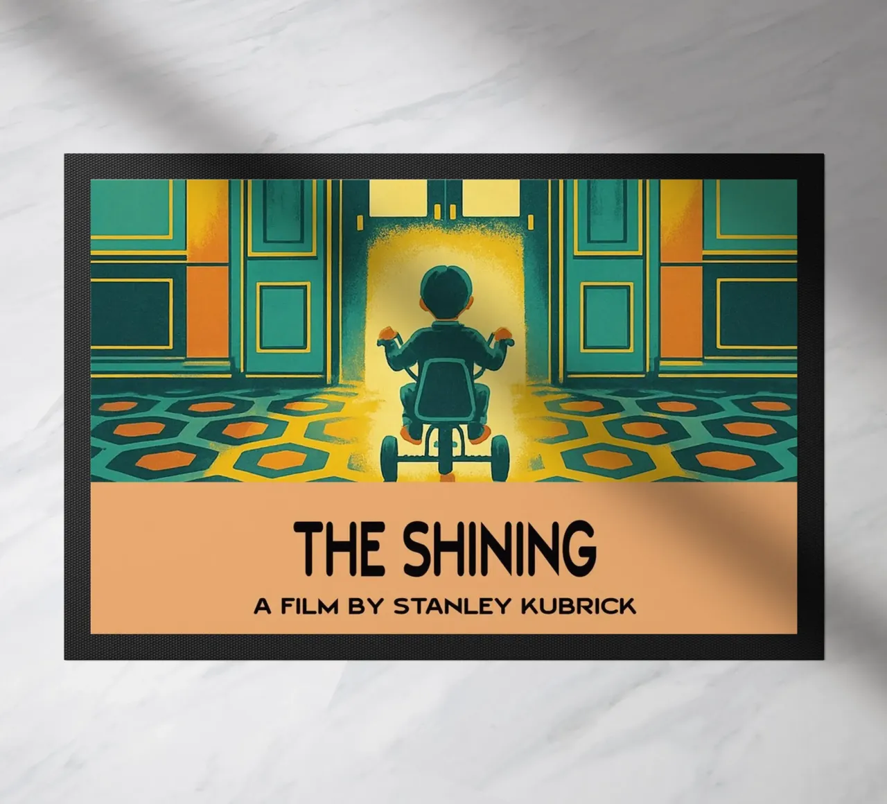 The Shining Movie Art Vector Imagination felpudo de whitesand