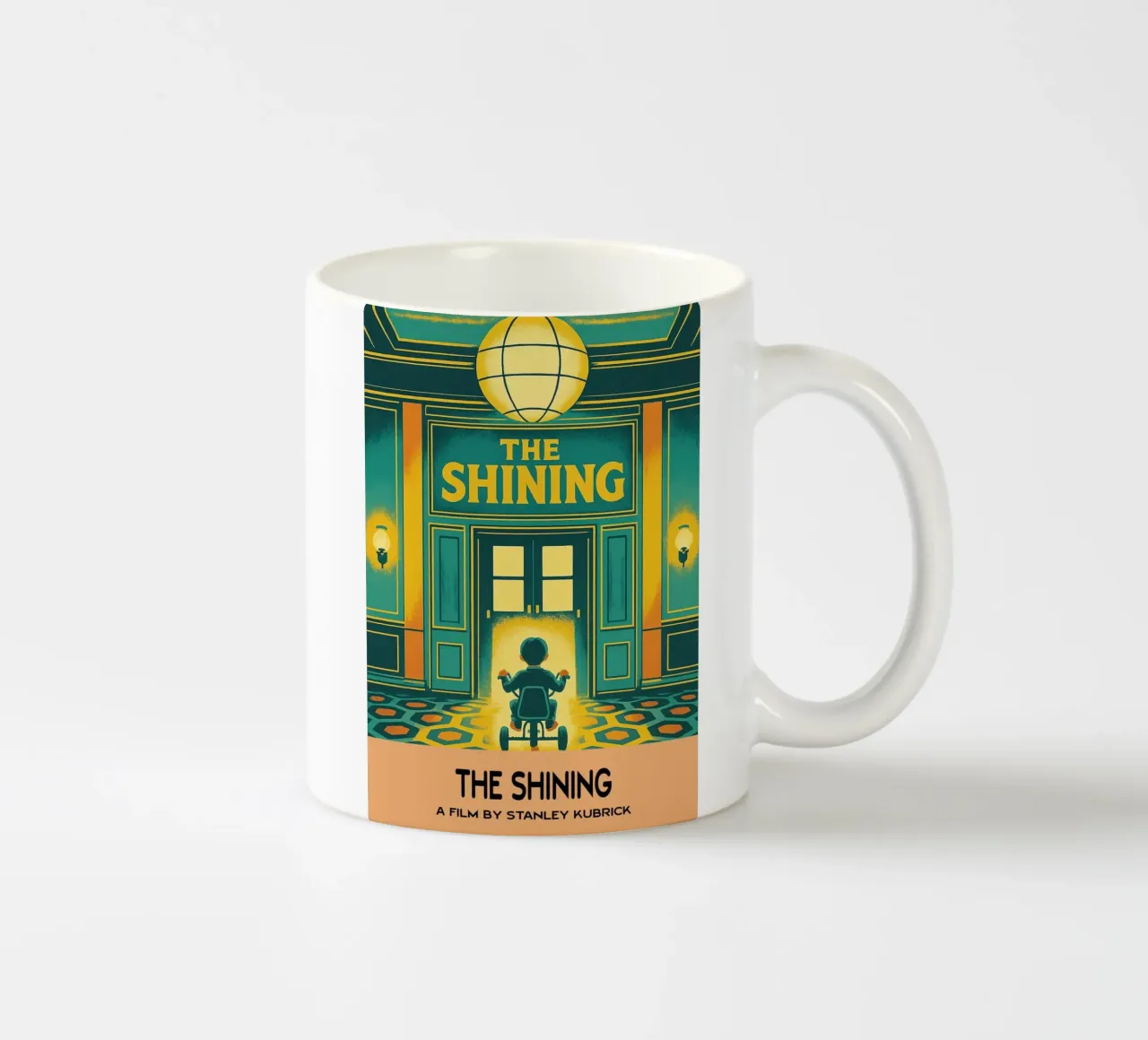 The Shining Movie Art Vector Imagination ceramic mug by whitesand