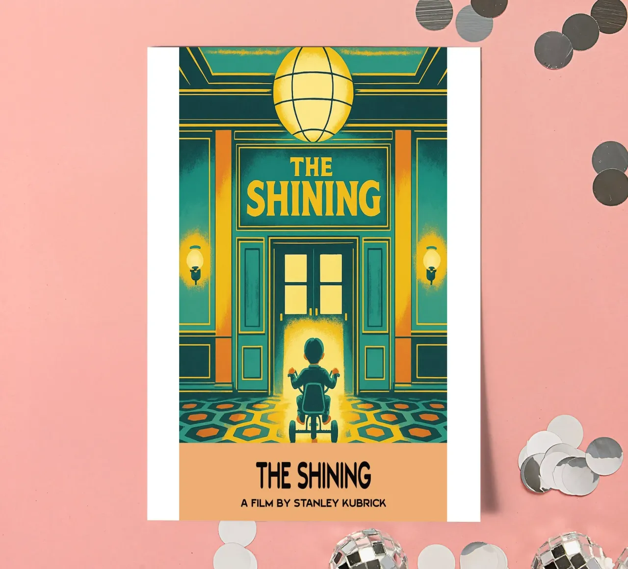 The Shining Movie Art Vector Imagination sticker sheet by whitesand