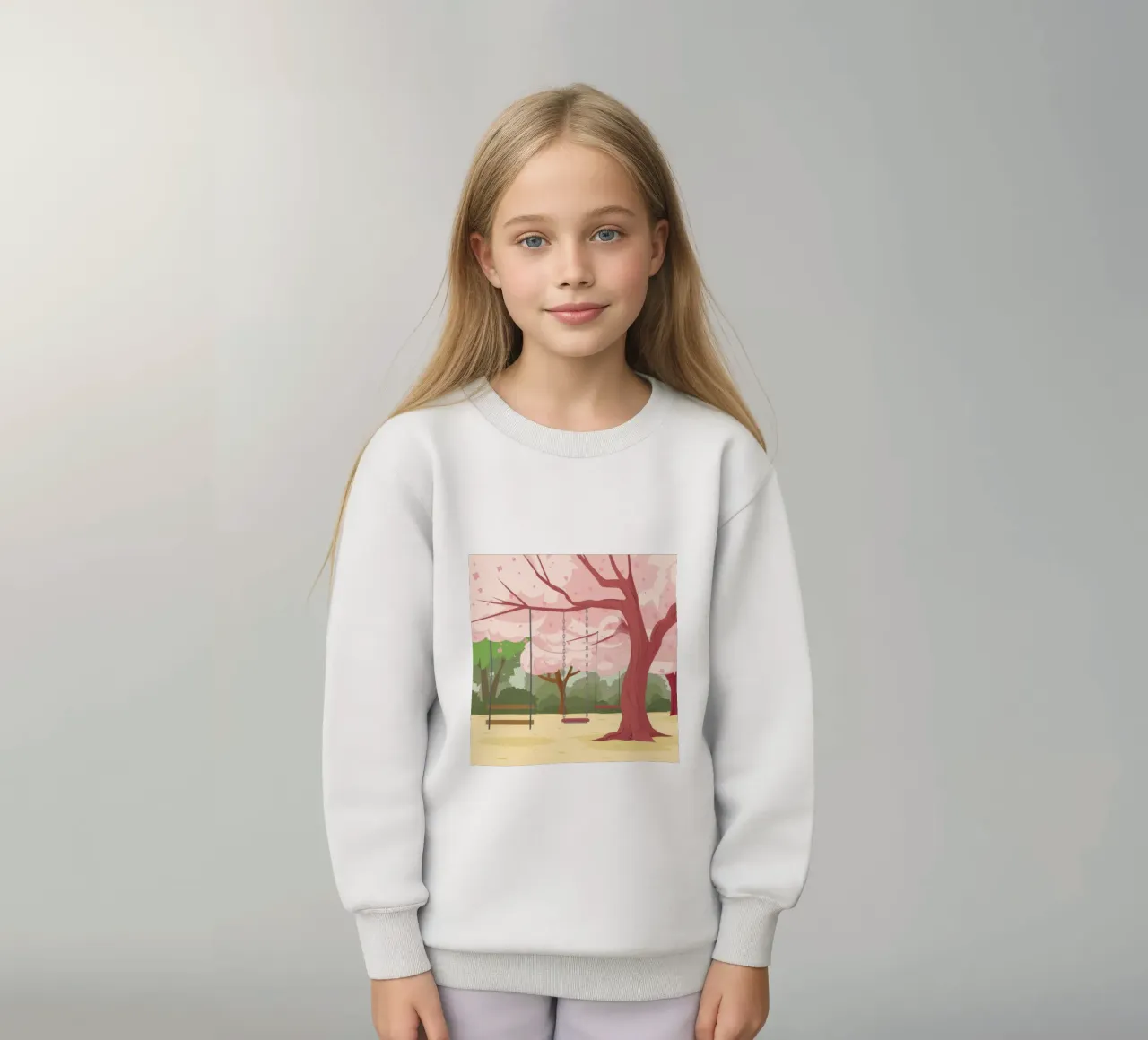 Sakura Swing Serenity felpa bambino da Pake Nebula
