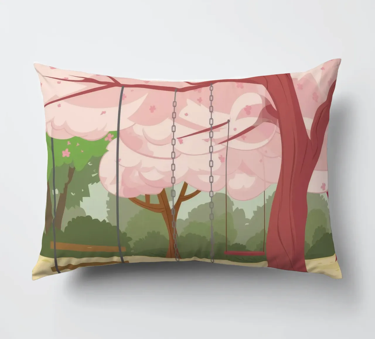 Sakura Swing Serenity cuscino da Pake Nebula