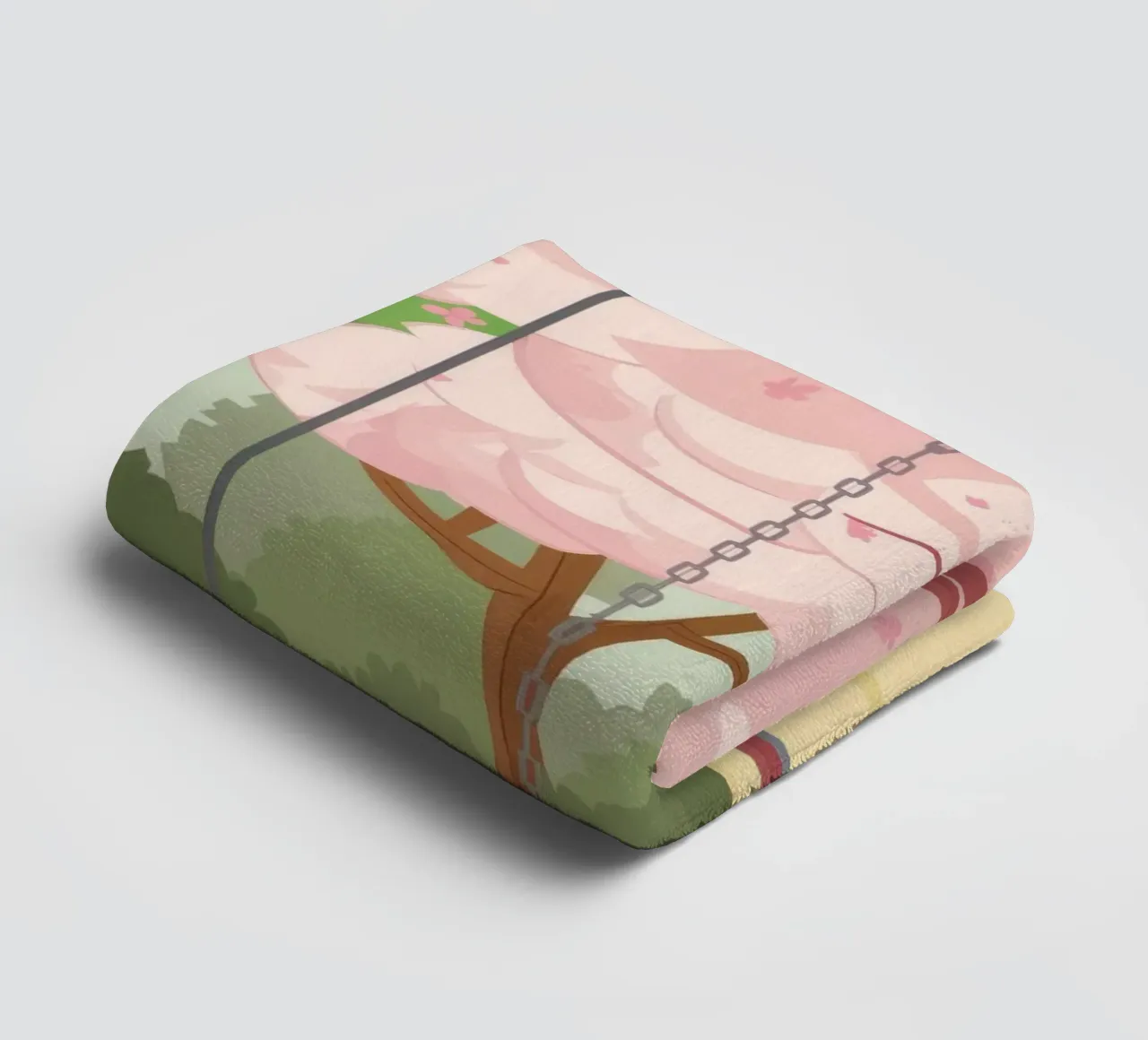 Sakura Swing Serenity asciugamano da bagno da Pake Nebula