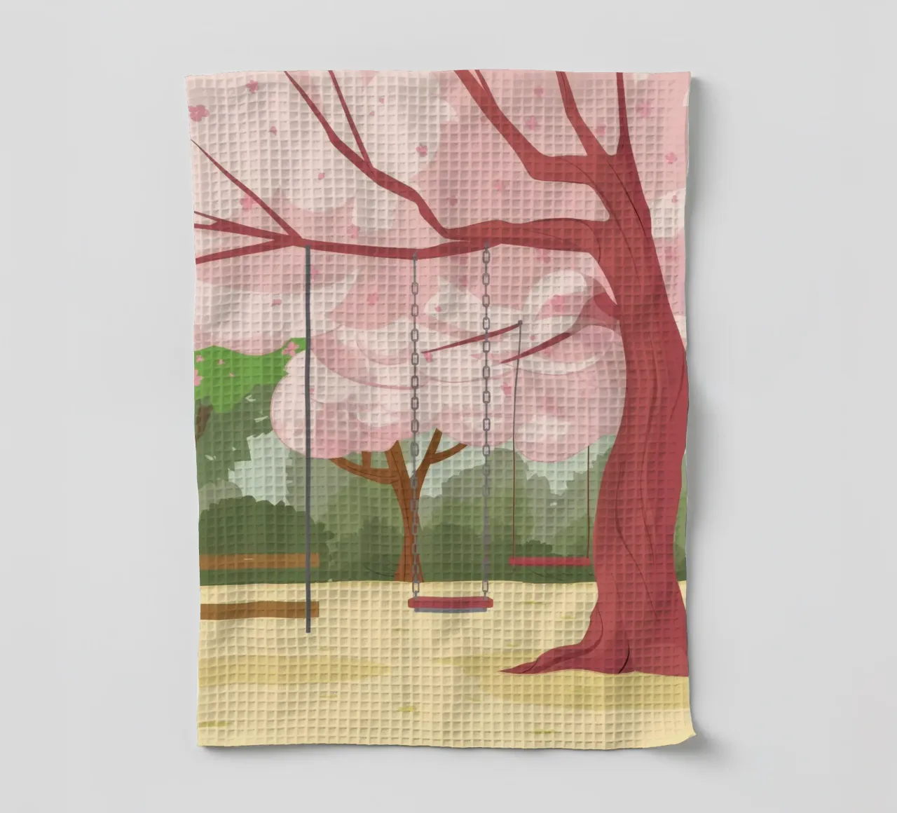 Sakura Swing Serenity canovaccio da cucina da Pake Nebula