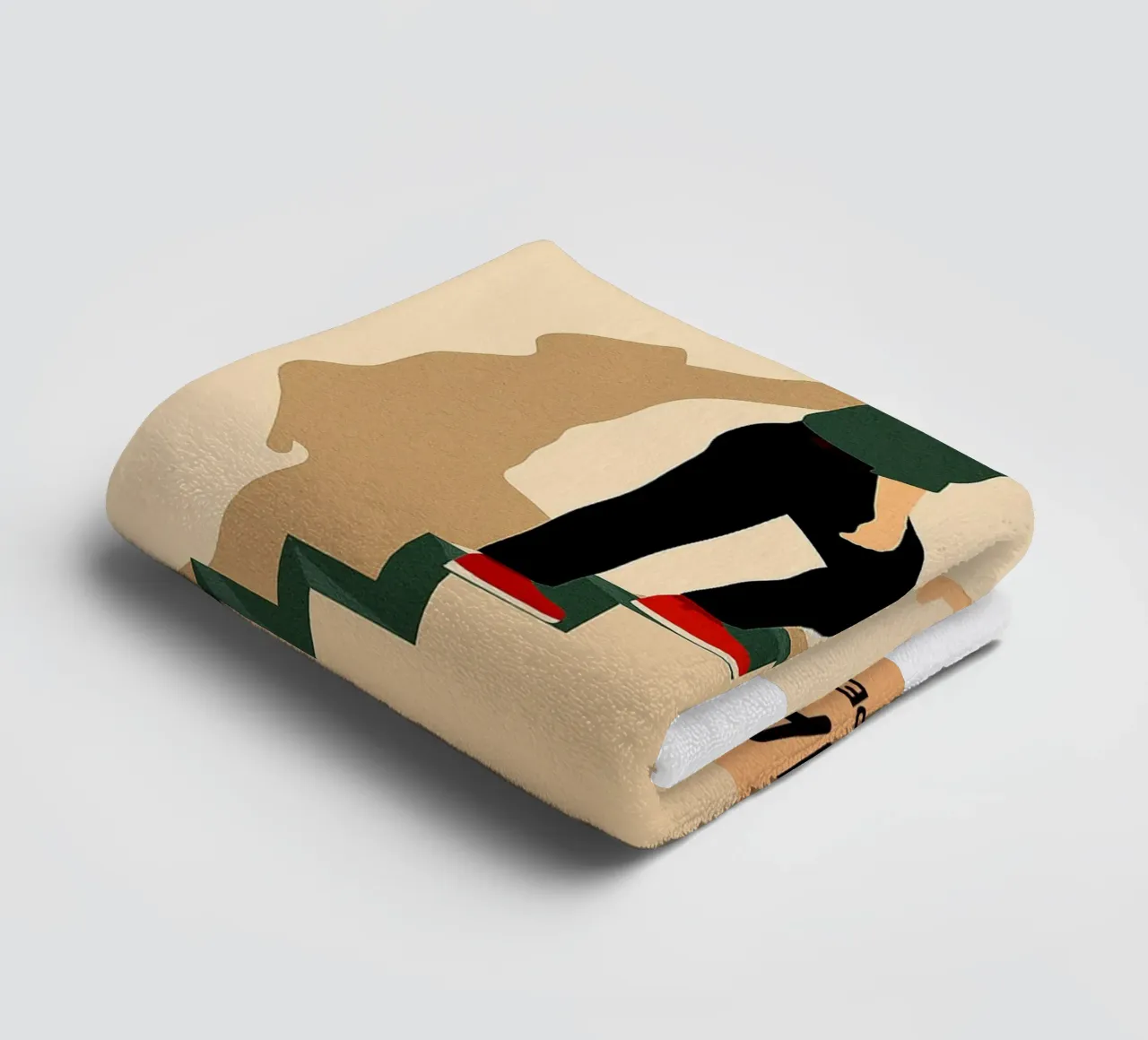 The Truman Show Movie Art Vector Imagination towel by whitesand