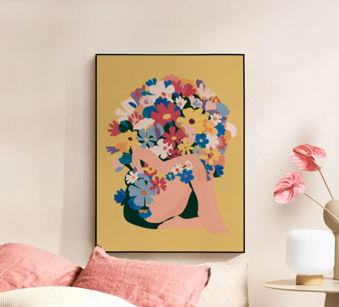 Profilo della corona floreale plexiglass da Pake Nebula