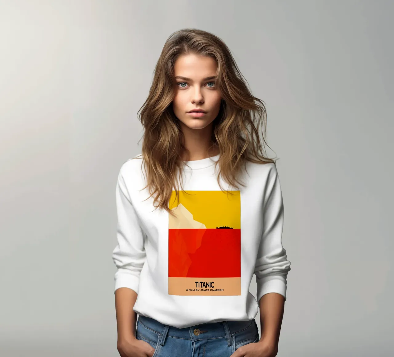 Titanic Movie Art Vector Imagination sudadera de whitesand