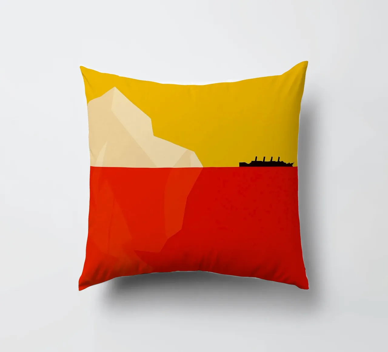 Titanic Movie Art Vector Imagination decorative cushion by whitesand