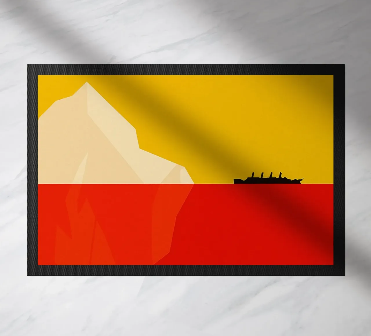 Titanic Movie Art Immaginazione vettoriale zerbino da whitesand