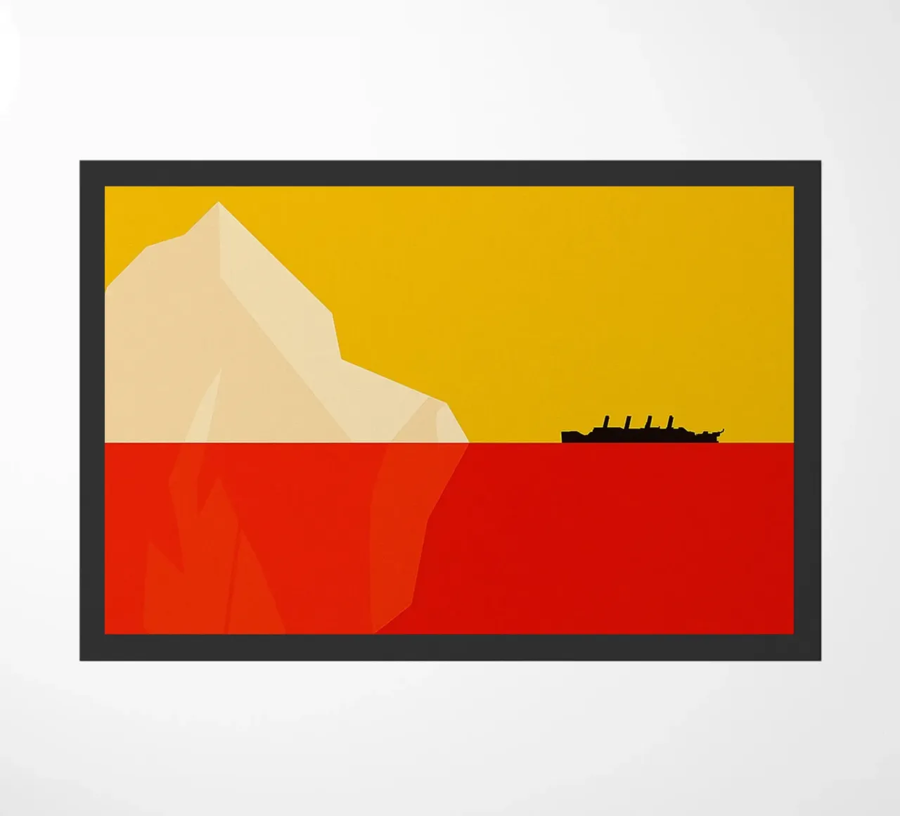 Titanic Movie Art Immaginazione vettoriale zerbino da whitesand