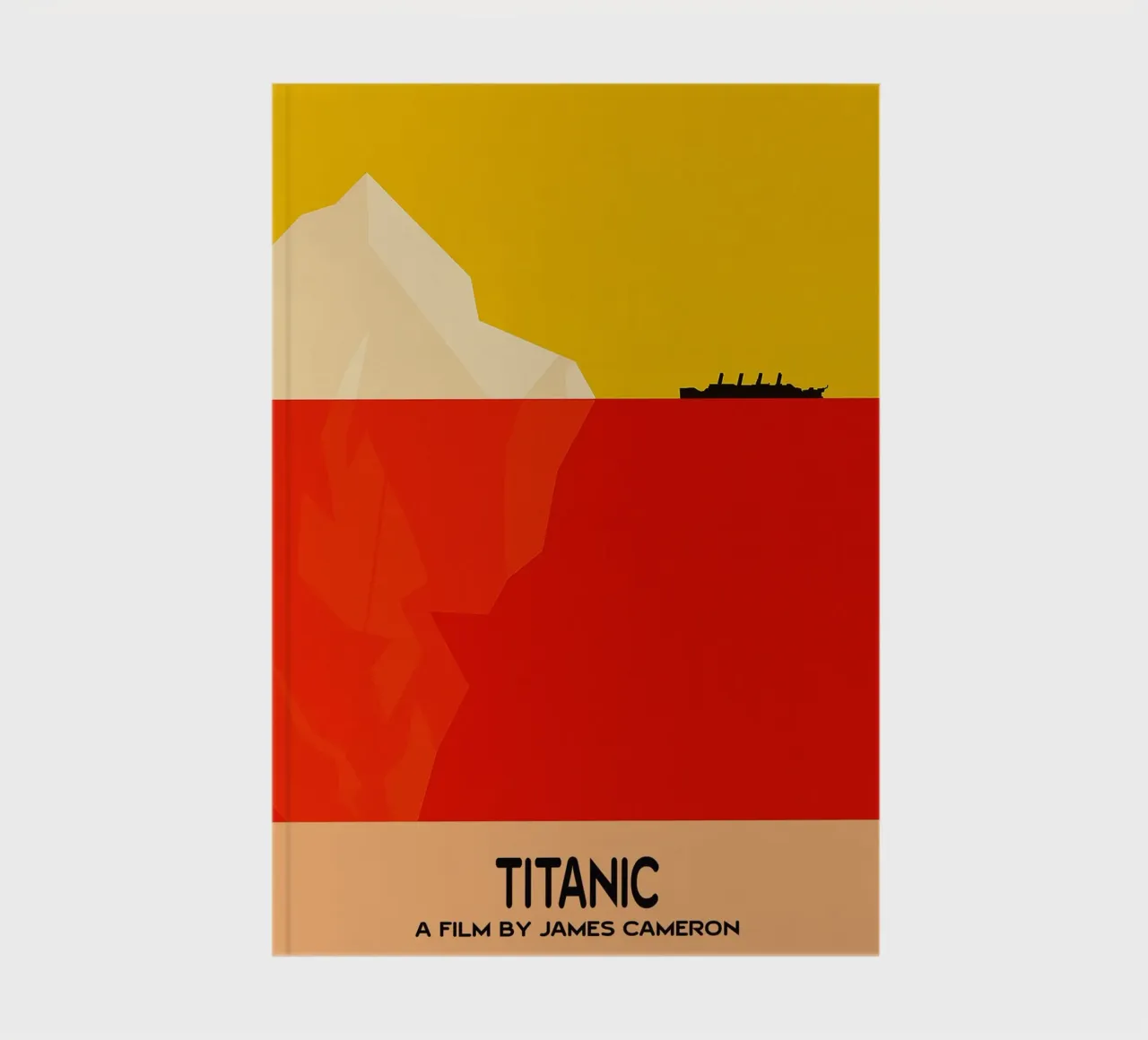 Titanic Movie Art Vector Imagination notebook by whitesand