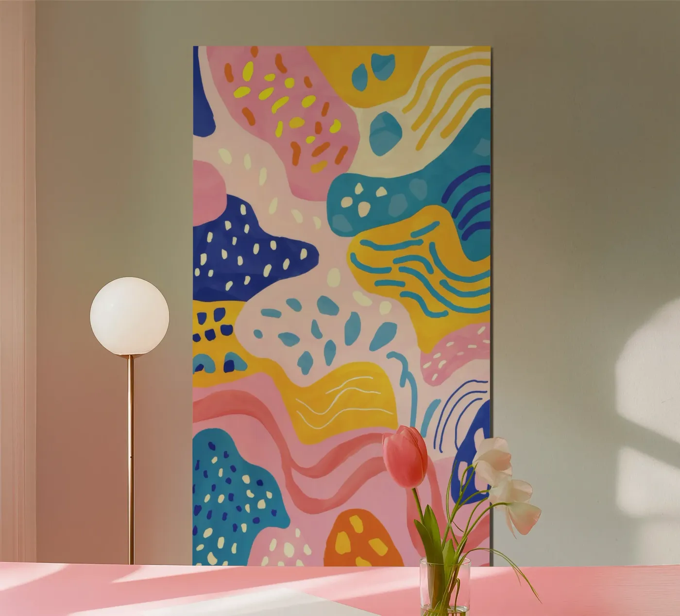 Abstract Wave Symphony poster by Pake Nebula