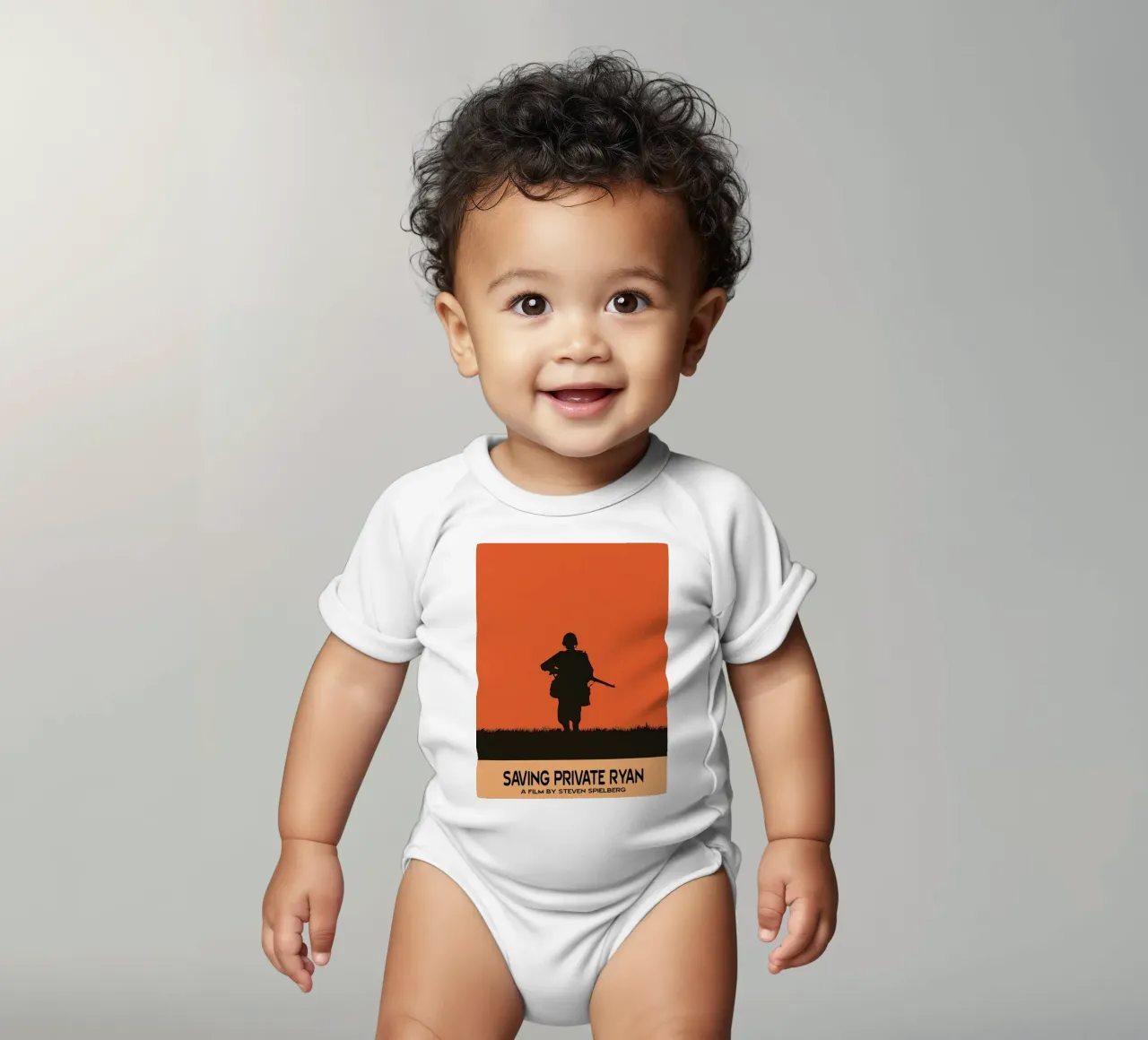 Saving Private Ryan Movie Art Vector Imagination body de bebé de whitesand