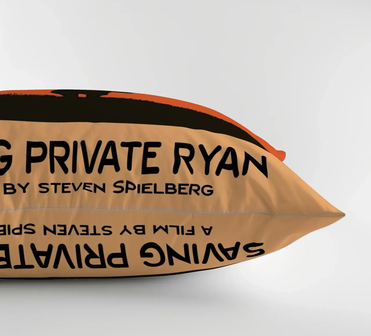 Saving Private Ryan Movie Art Vector Imagination decorative cushion by whitesand