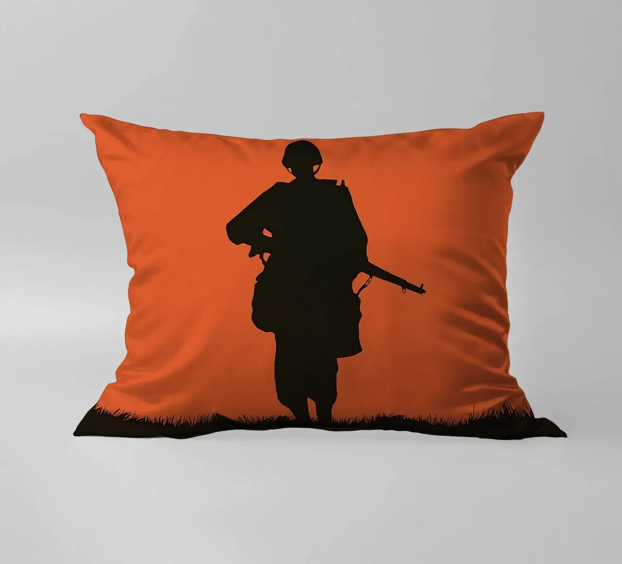 Saving Private Ryan Movie Art Vector Imagination decorative cushion by whitesand
