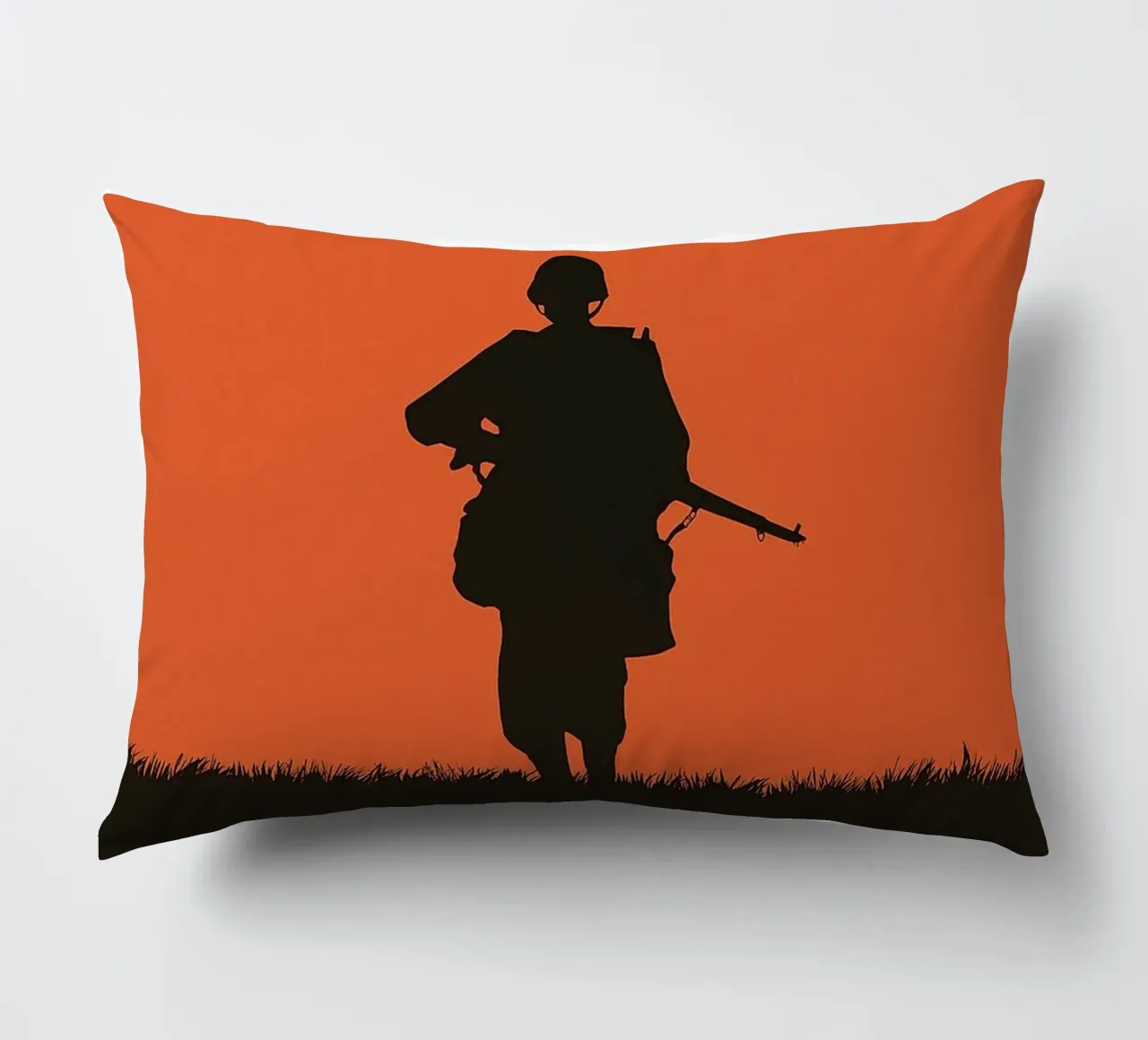 Saving Private Ryan Movie Art Vector Imagination decorative cushion by whitesand